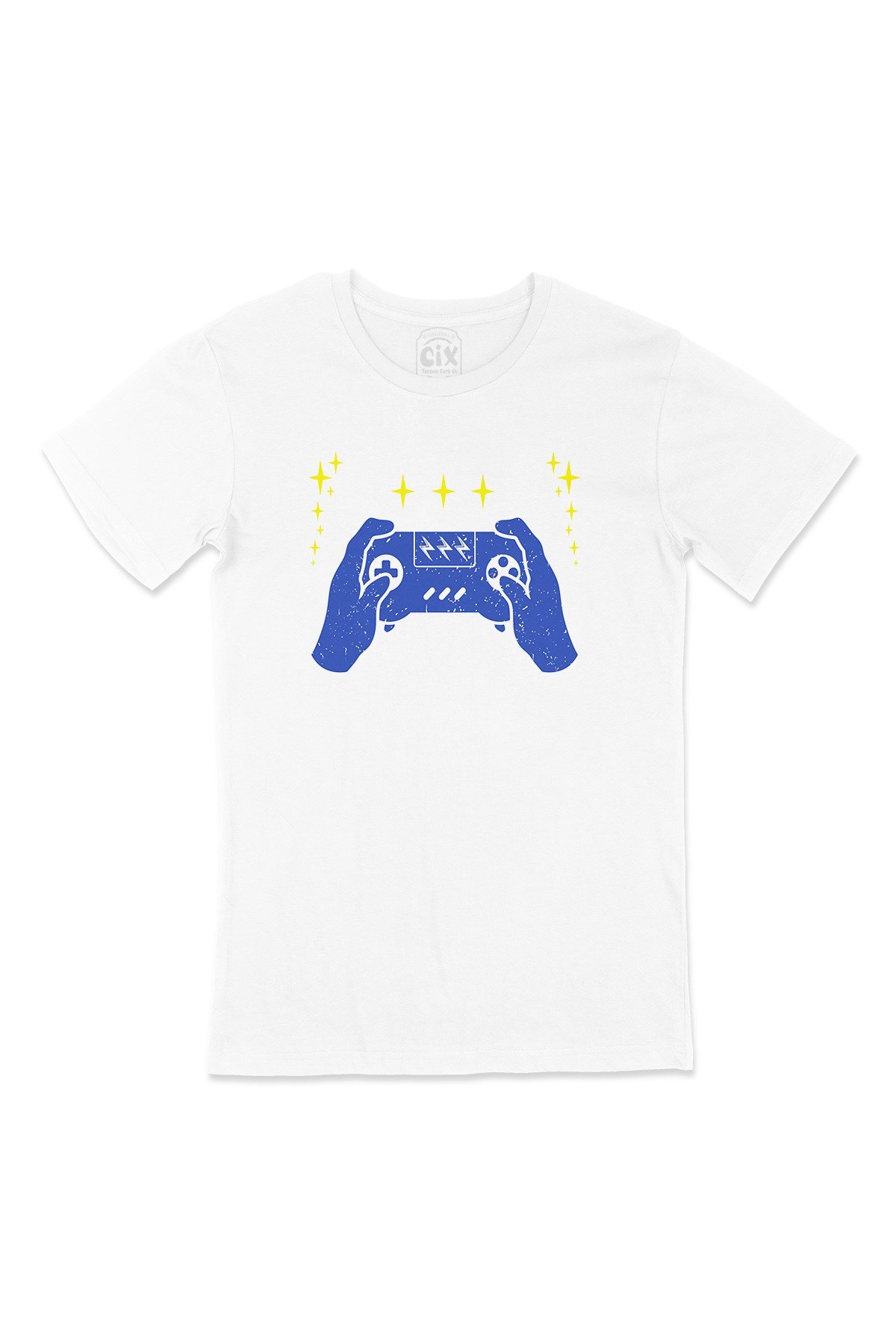 Mavi Joystick Tişört
