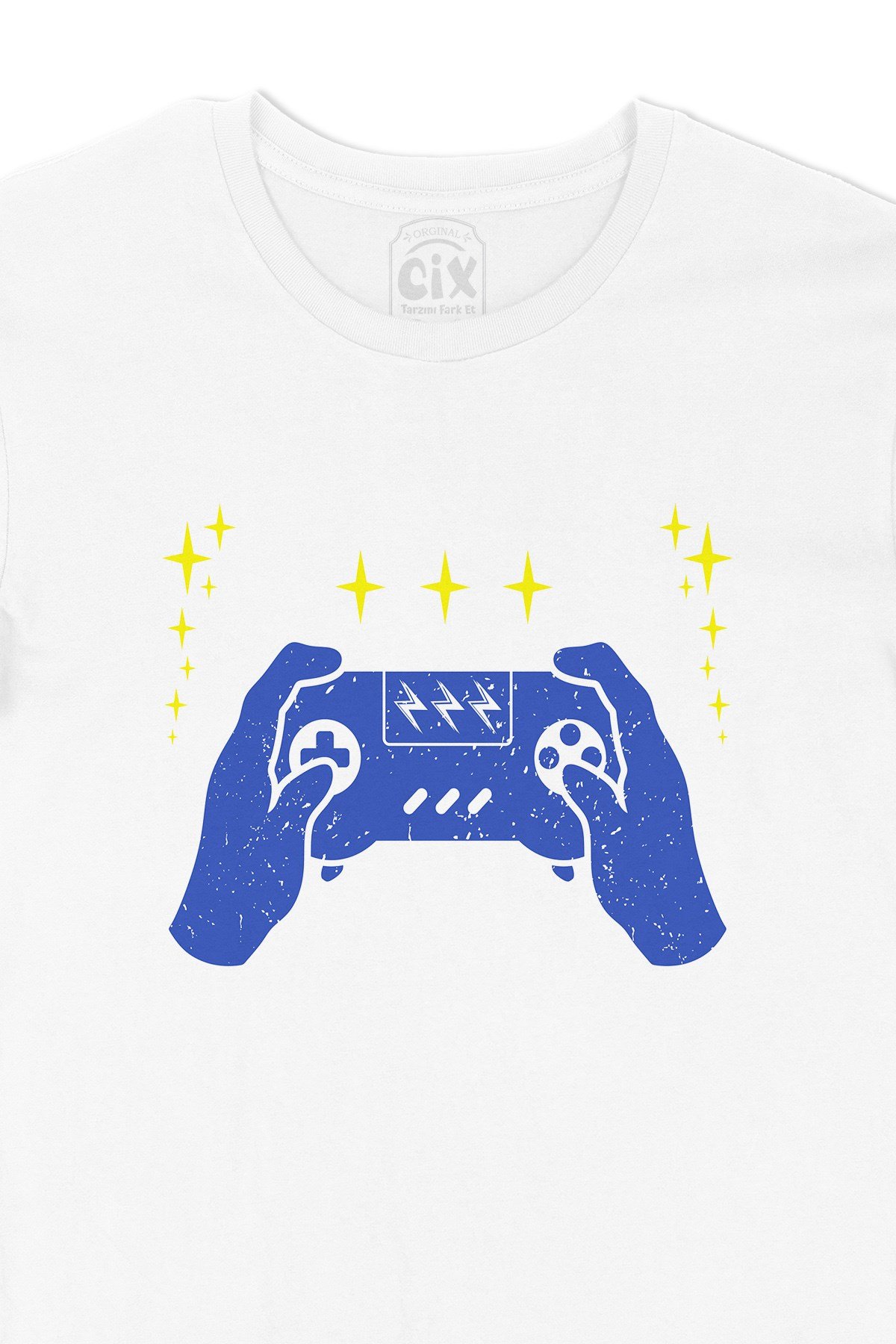Mavi Joystick Tişört