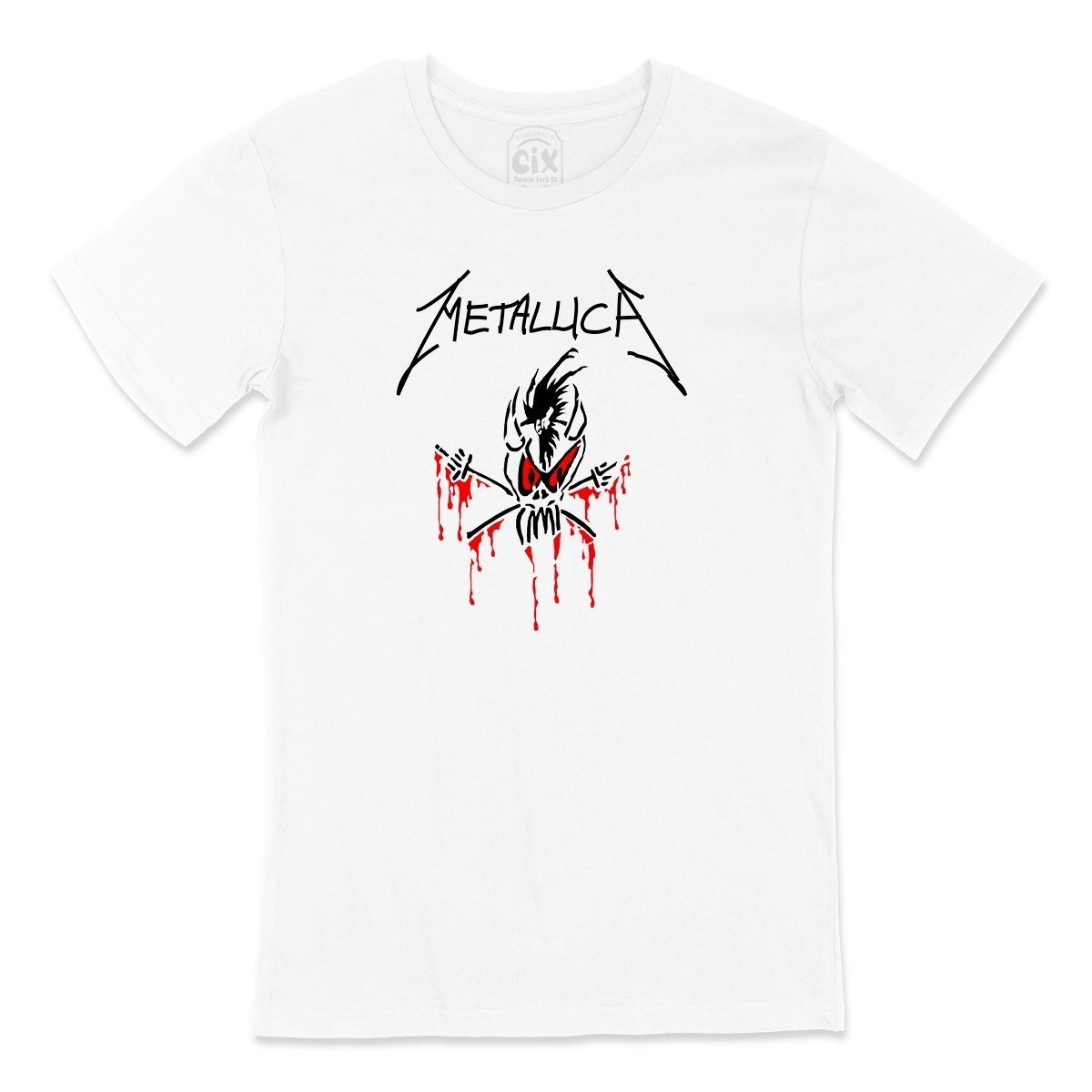 Metallica Kırmızı Logolu Tişört
