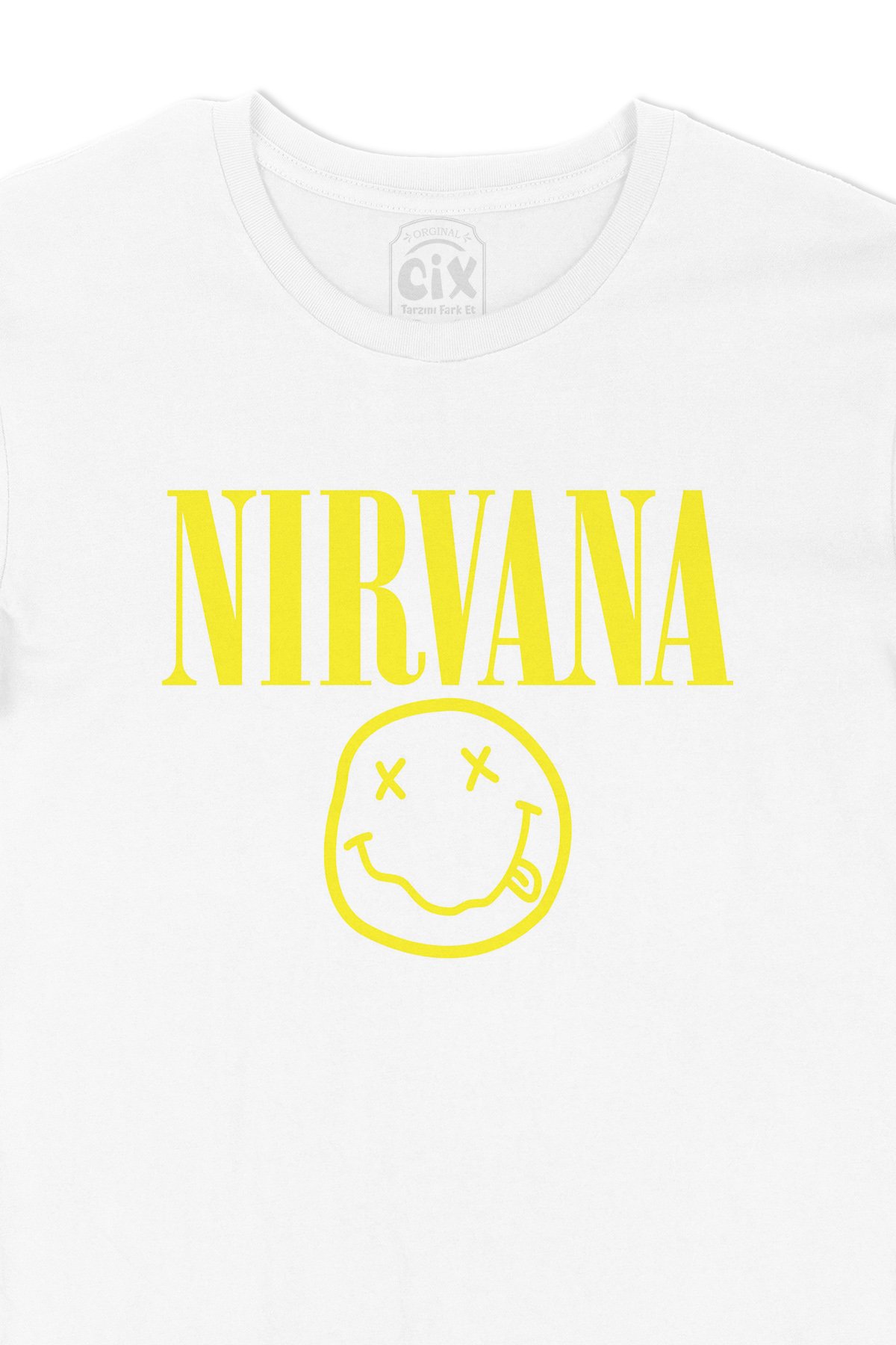 Nirvana Sarı Tasarım Tişört