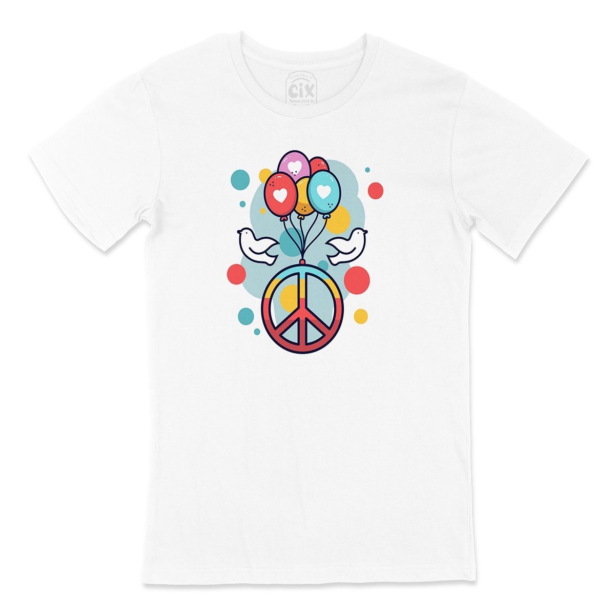 Peace And Love Tişört