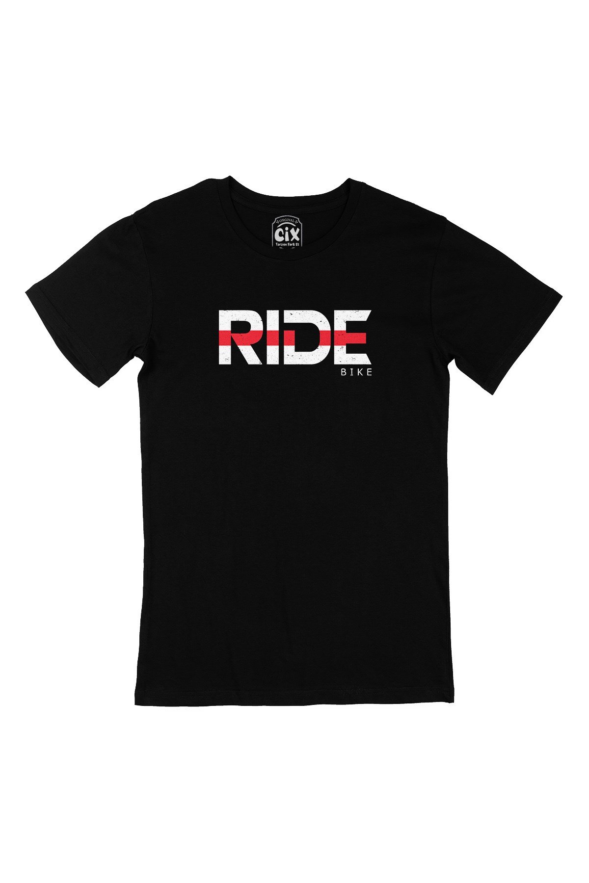 Ride Bike Bisikletçi Siyah Tişört