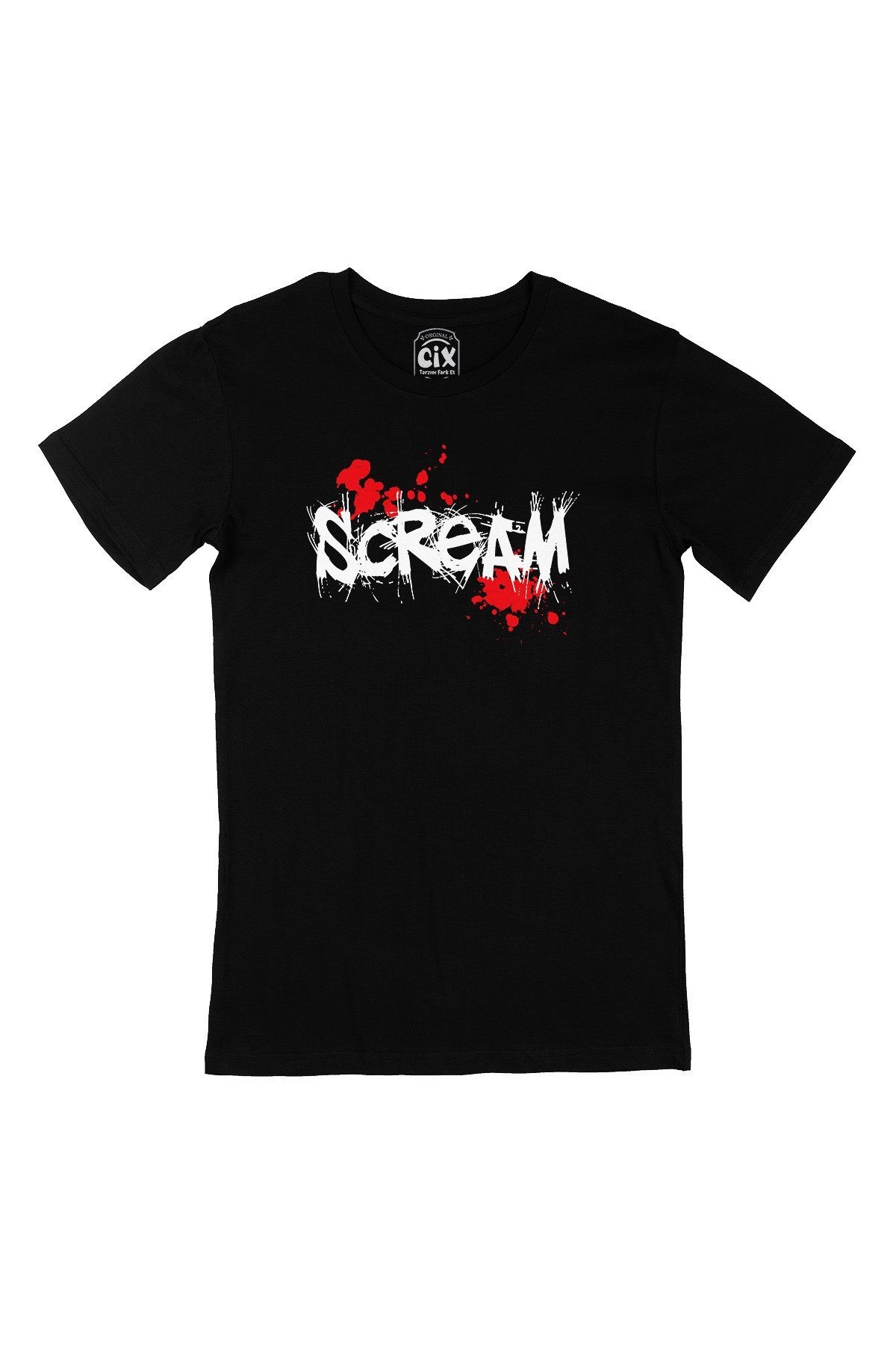 Scream Çığlık Siyah Tişört