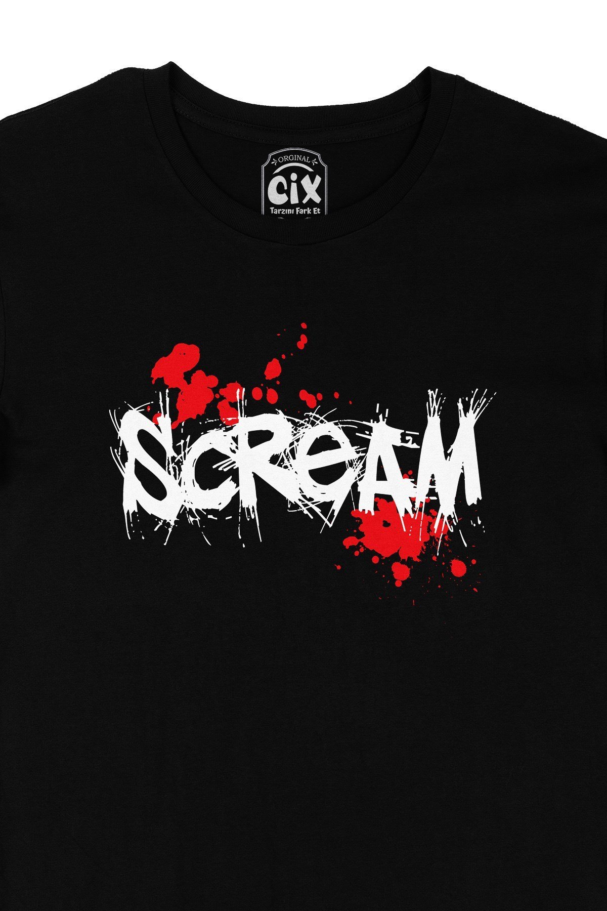 Scream Çığlık Siyah Tişört