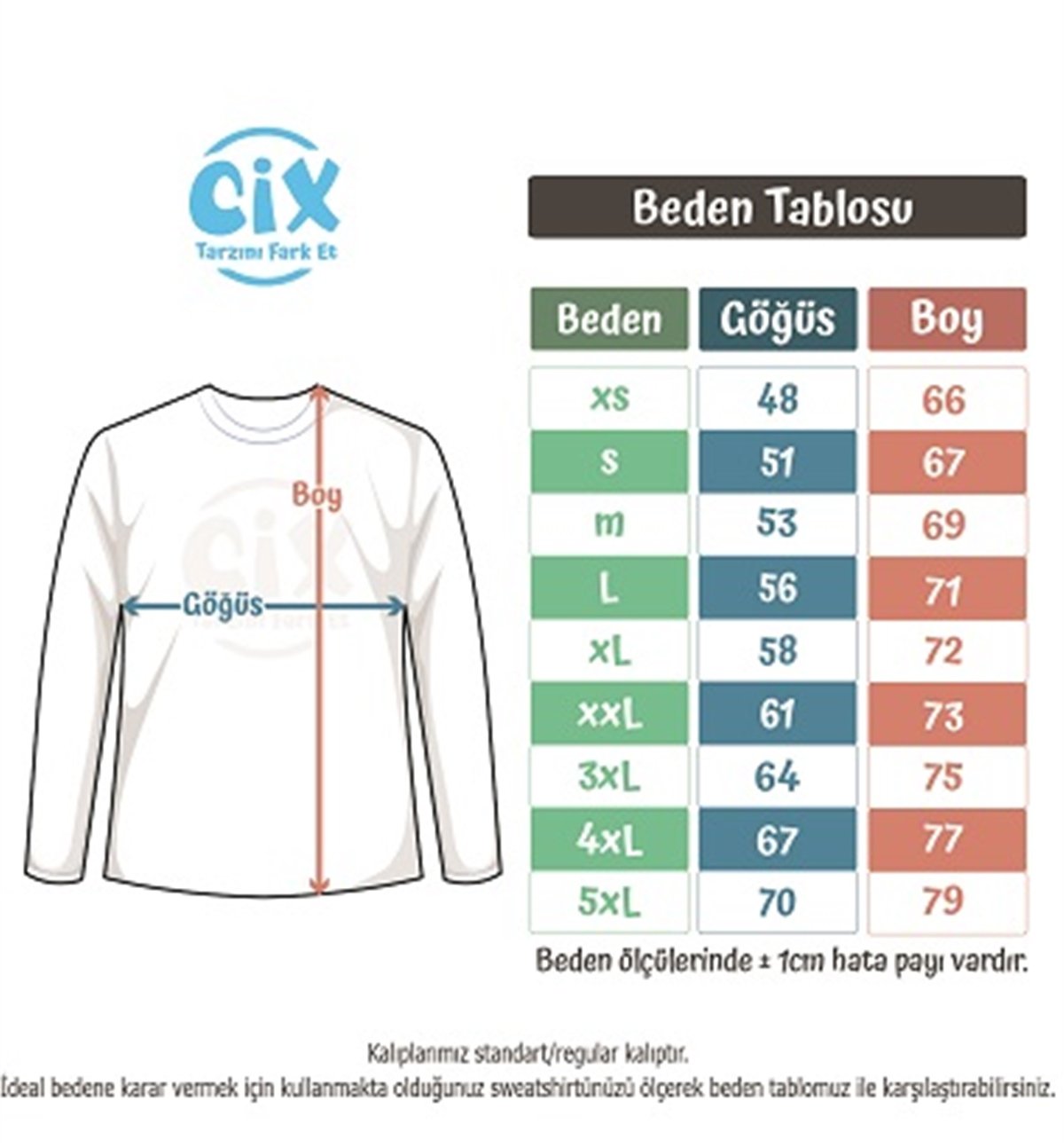Strong Tasarım Siyah Sweatshirt