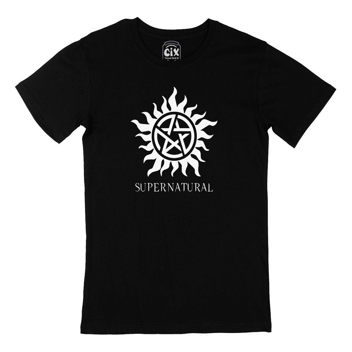 Supernatural Siyah Tişört