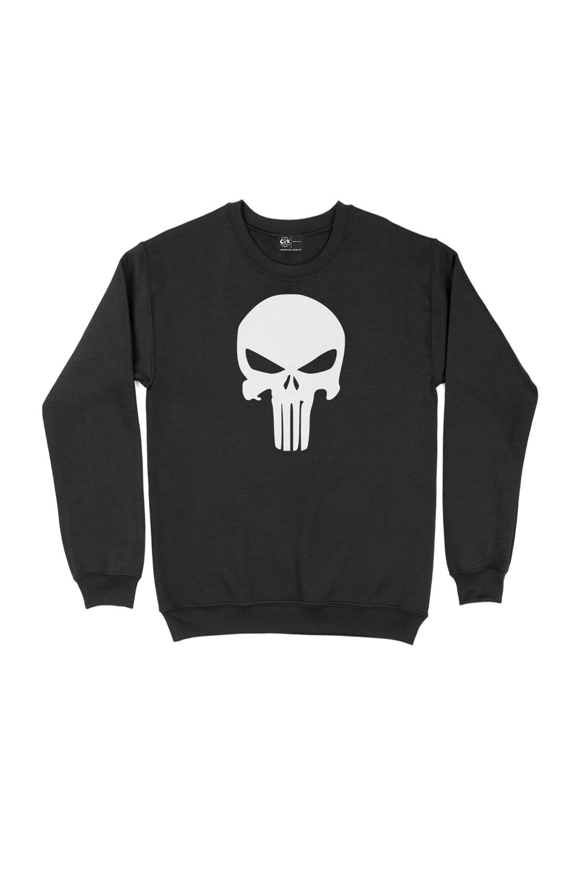 The Punisher Siyah Sweatshirt