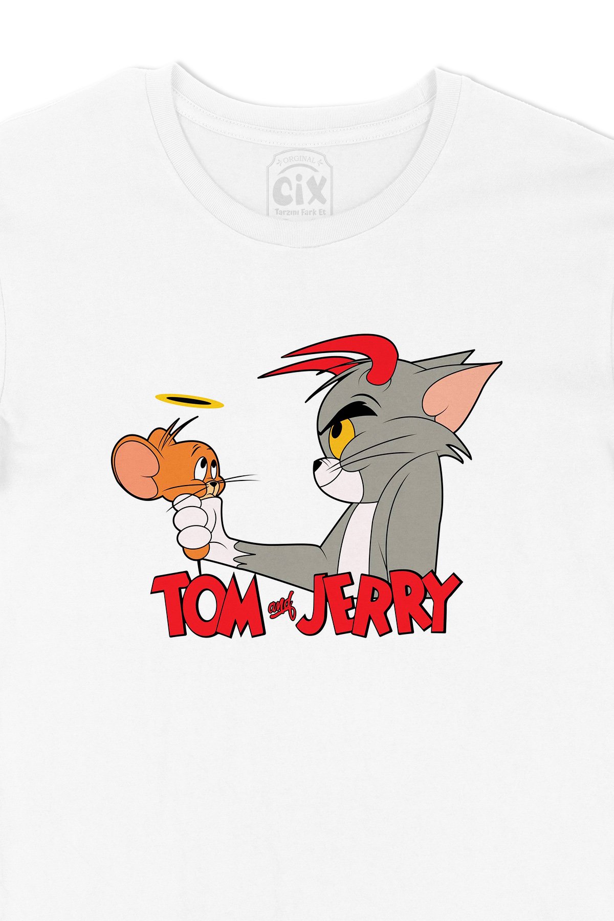 Tom Jerry Yakalanış Tişört
