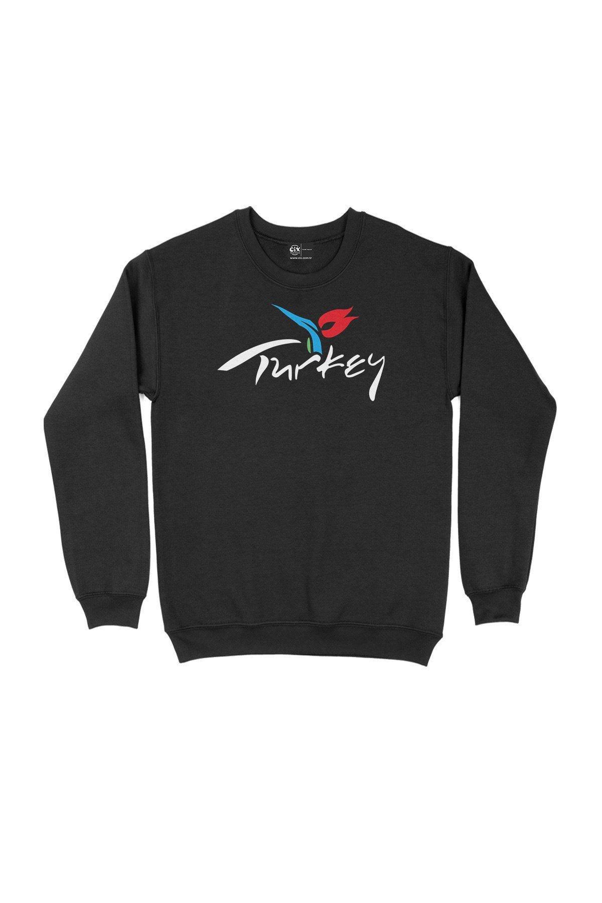 Türkiye Turizm Laleli Siyah Sweatshirt