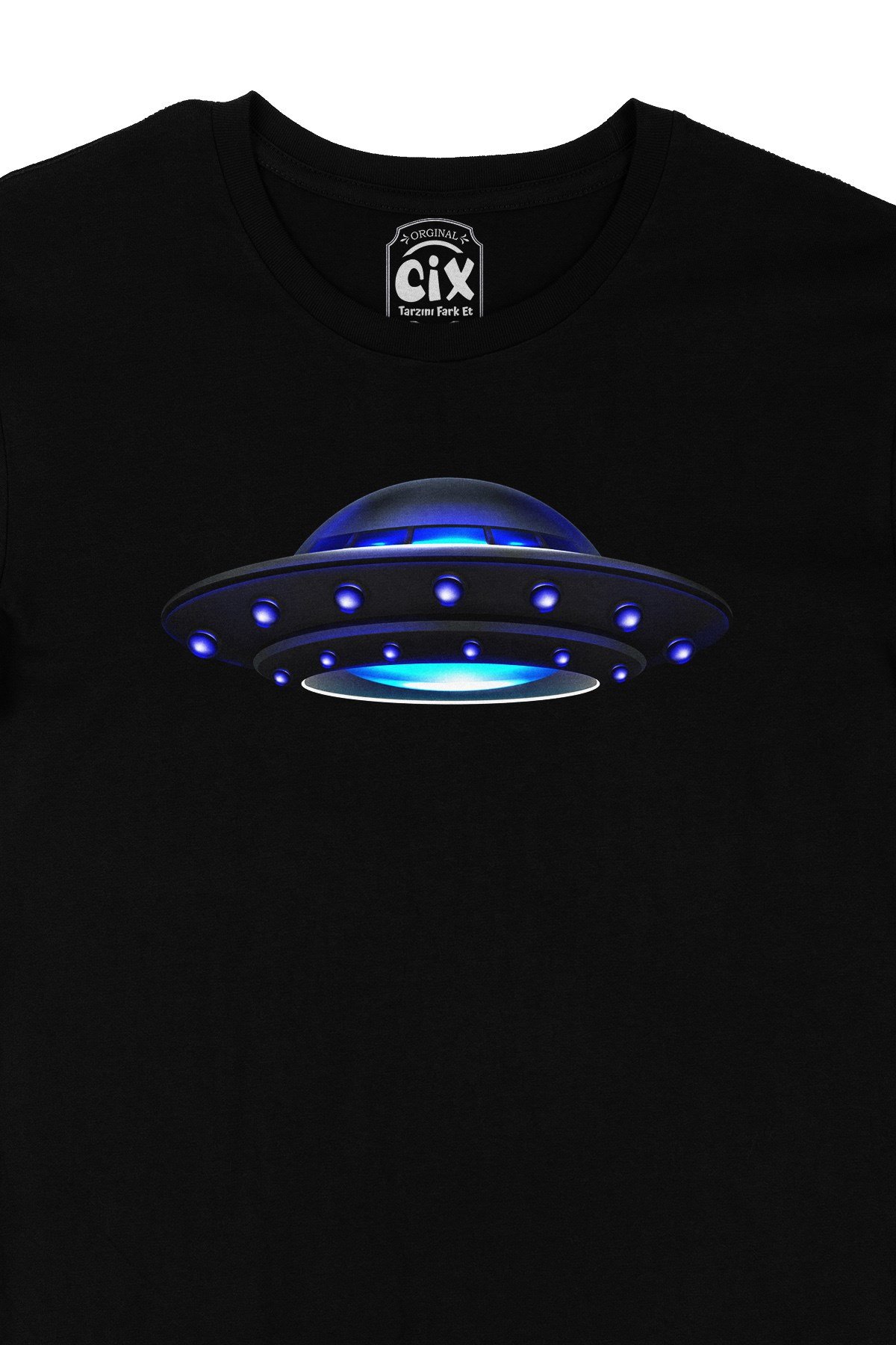 UFO Siyah Tişört