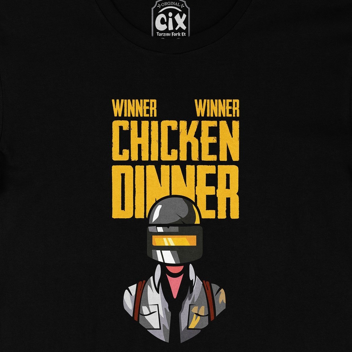Winner Winner Chicken Dinner Siyah Tişört