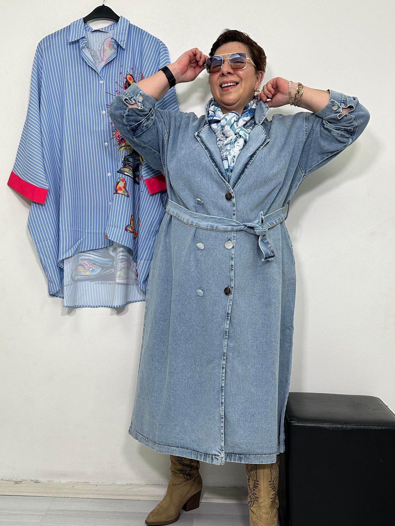 Rocco Soft Jean Trençkot