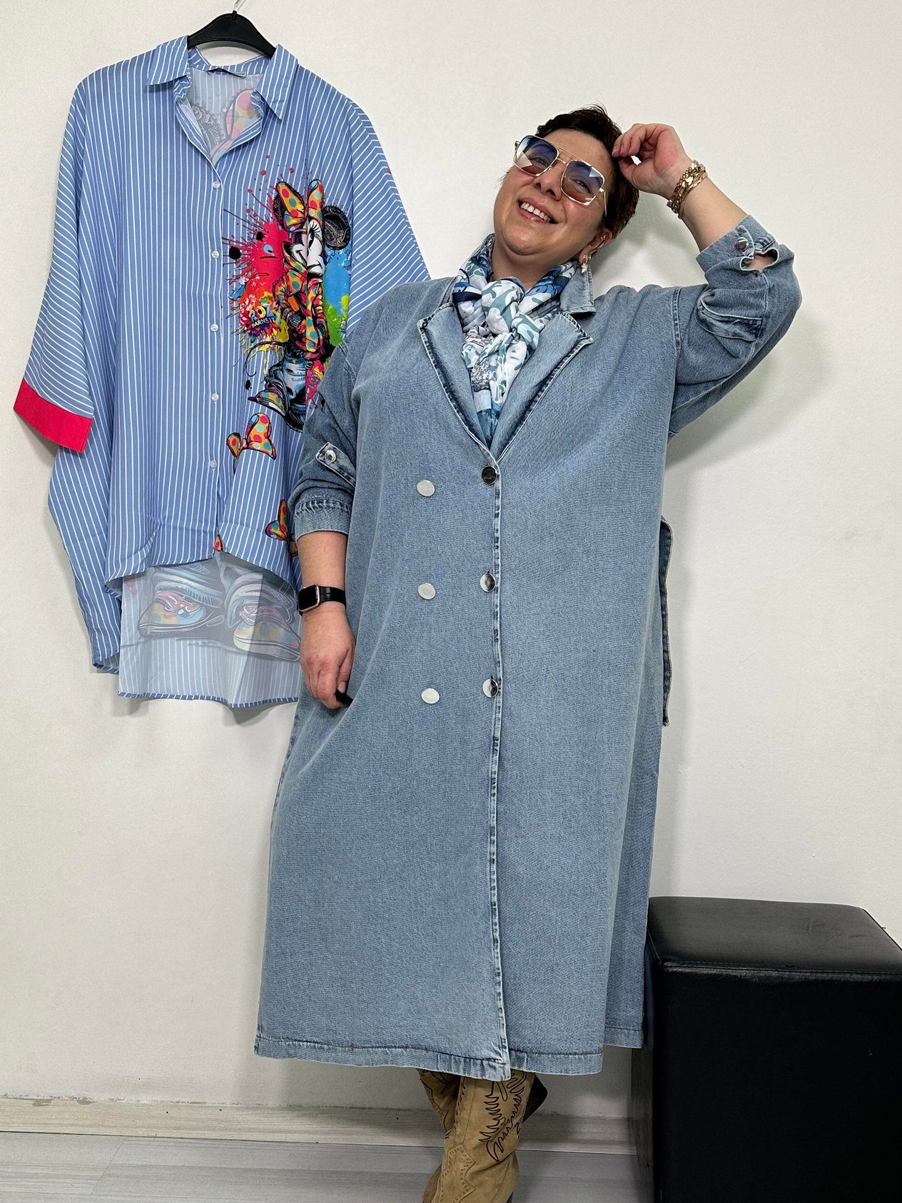 Rocco Soft Jean Trençkot