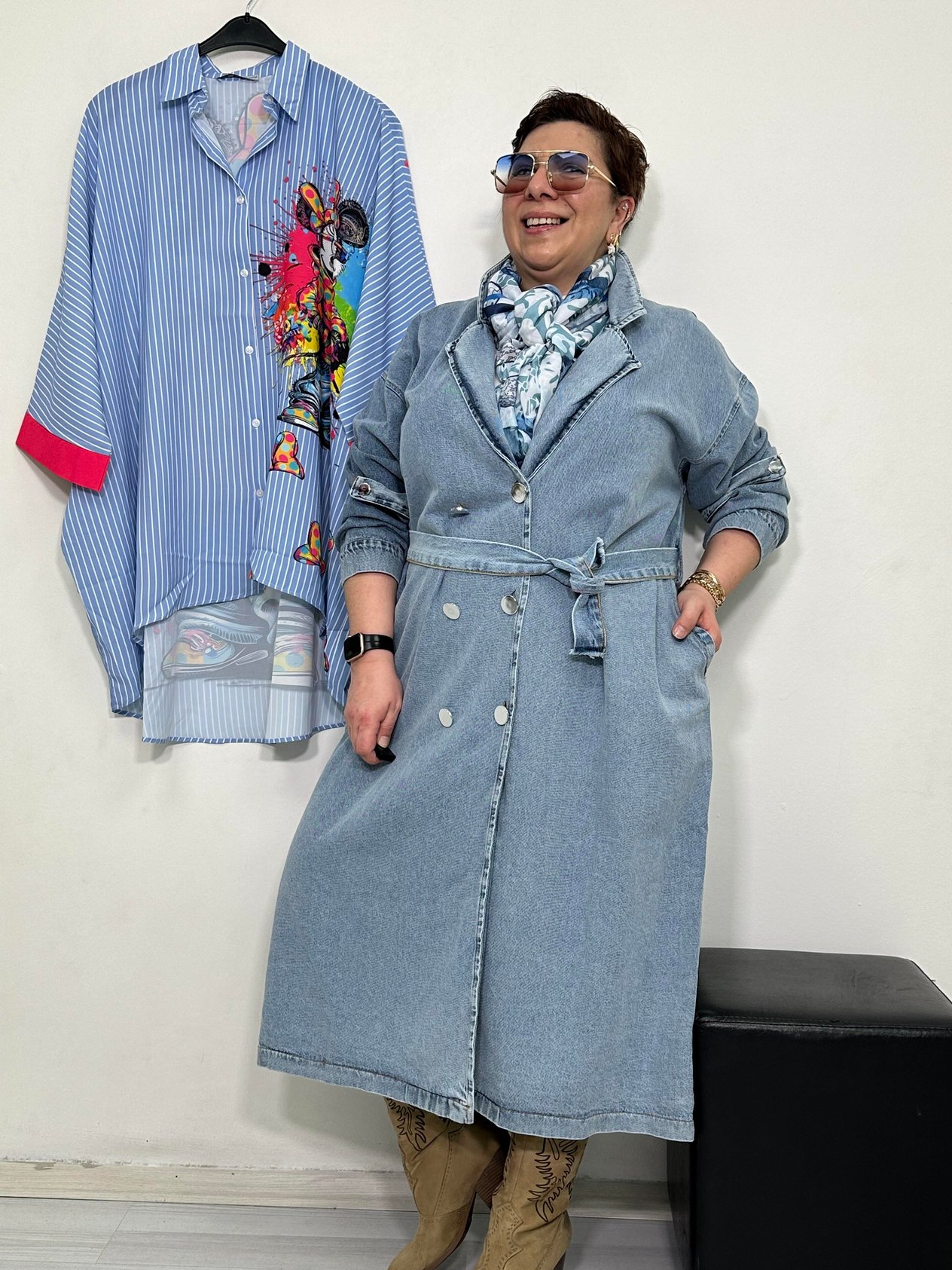 Rocco Soft Jean Trençkot