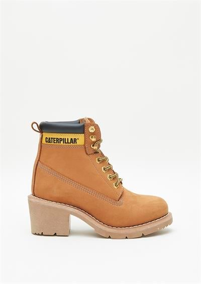 Caterpillar OTTAWA Kadın Sarı Nubuk Bot