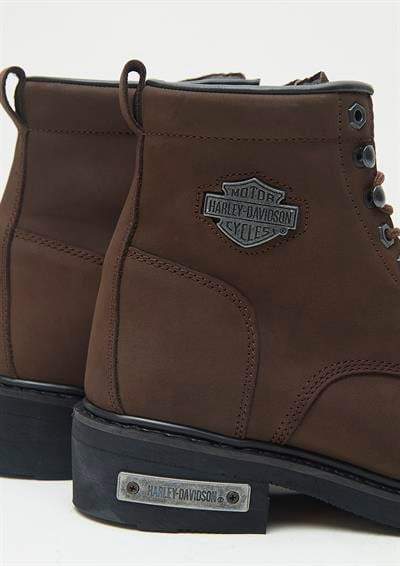 Harley-Davidson GIBSON Erkek Kahverengi Nubuk Bot