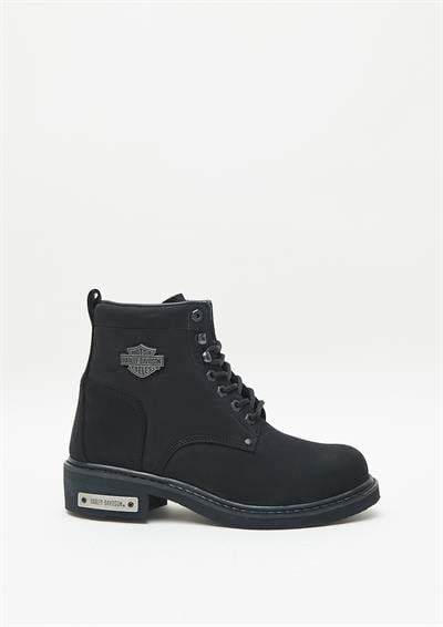 Harley-Davidson GIBSON Erkek Siyah Nubuk Bot