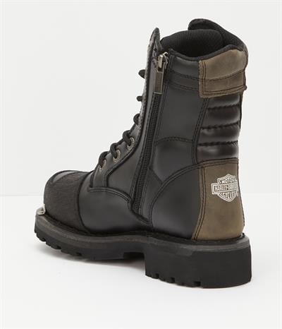 Harley-Davidson RIDDICK Kadın Siyah Deri Bot