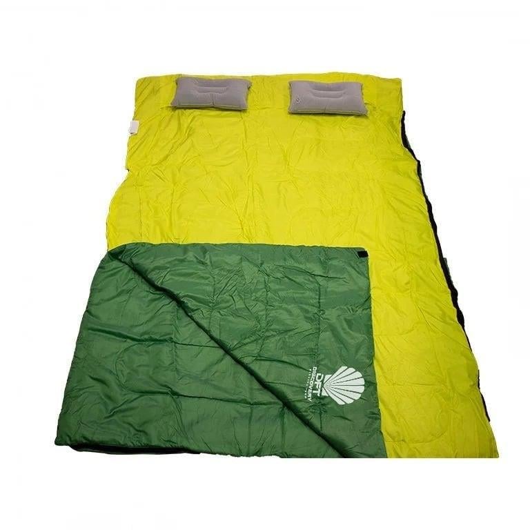 DFT Çift Kişilik(190+30)x145cm Yeşil -5°Uyku Tulumu