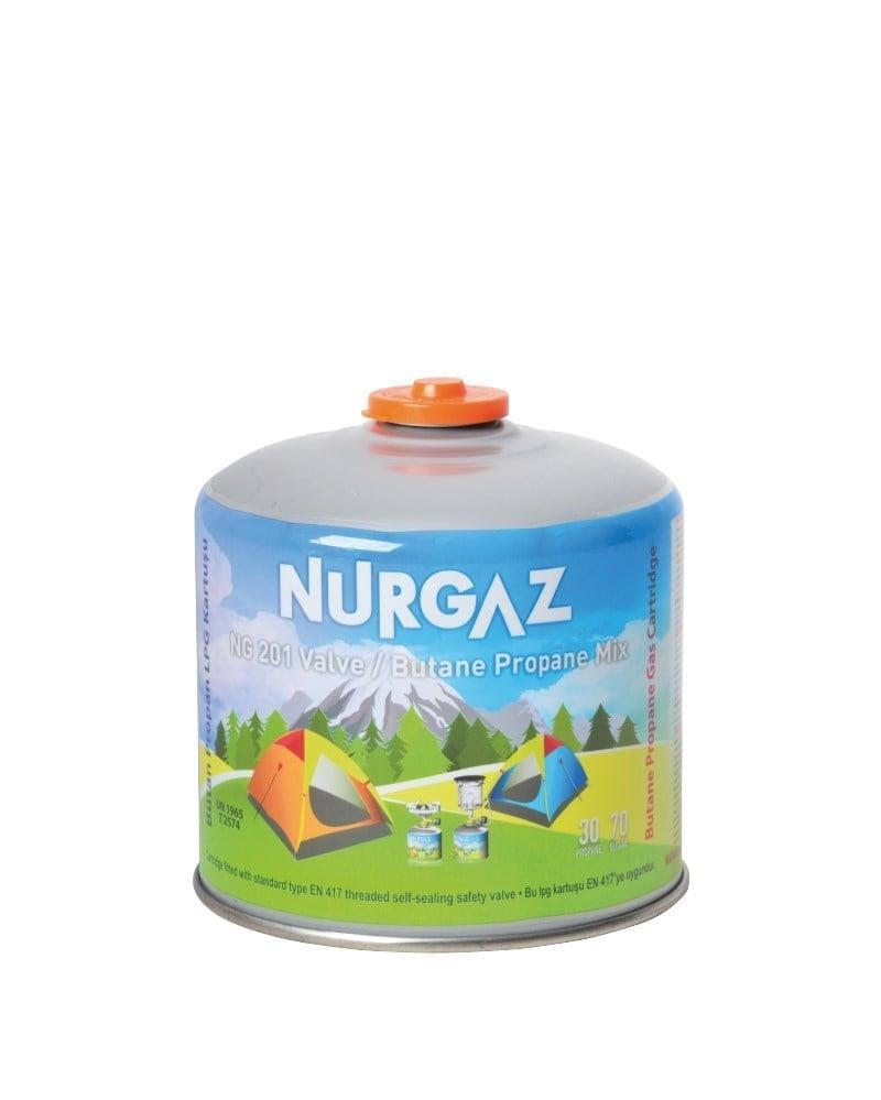 Nurgaz NG-201V 450gr Vidalı Gaz Kartuşu