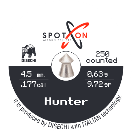 Spoton Hunter 4.5 mm Havalı Tüfek Tabanca Saçması