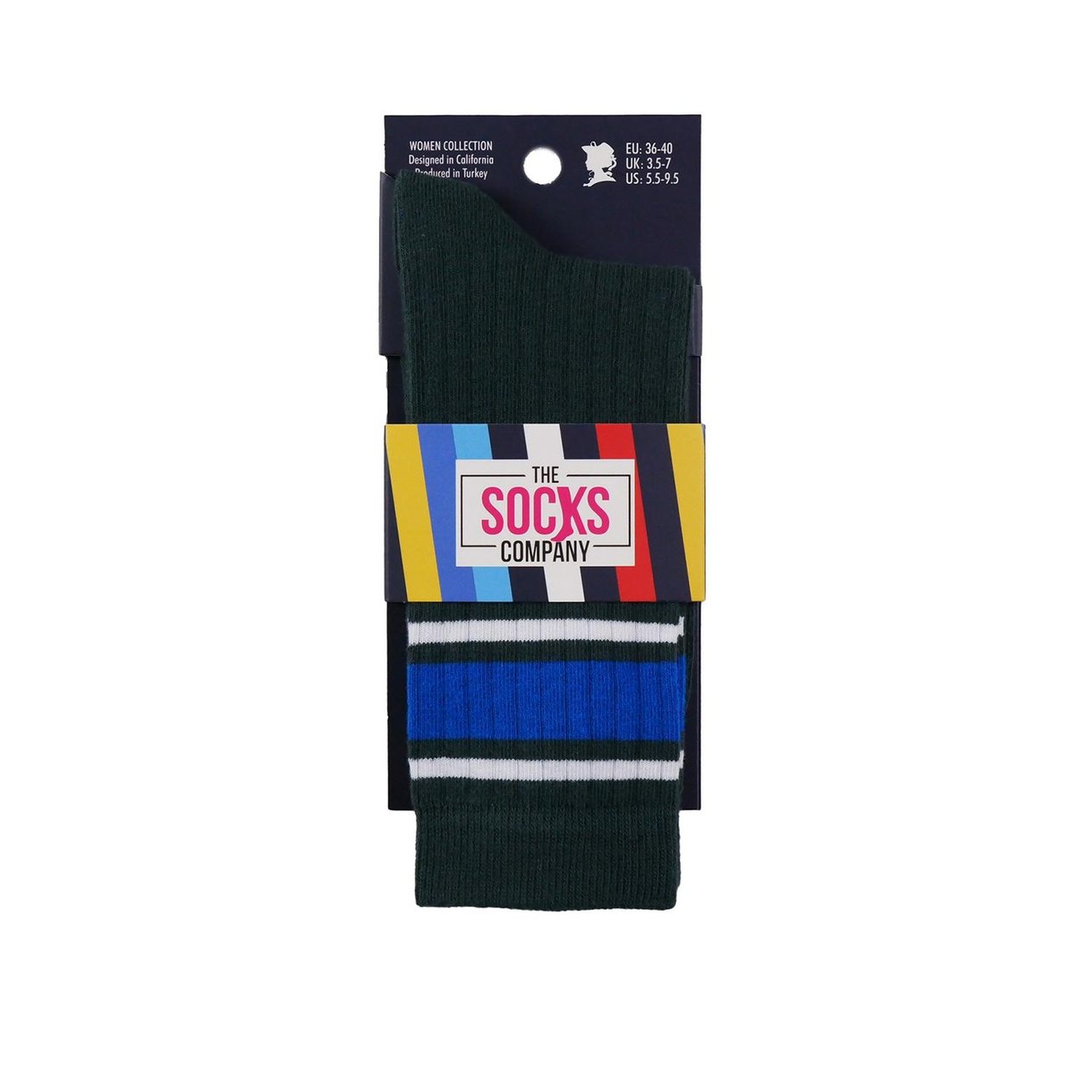 The Socks Company Desenli Kadın Soket Çorap