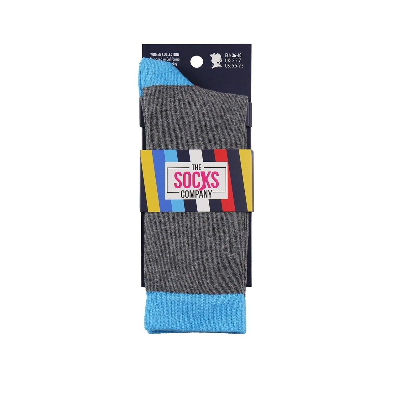 The Socks Company Desenli Kadın Soket Çorap