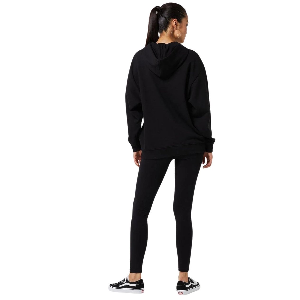 Vans Flying V Os Ft Ls Siyah Hoodie