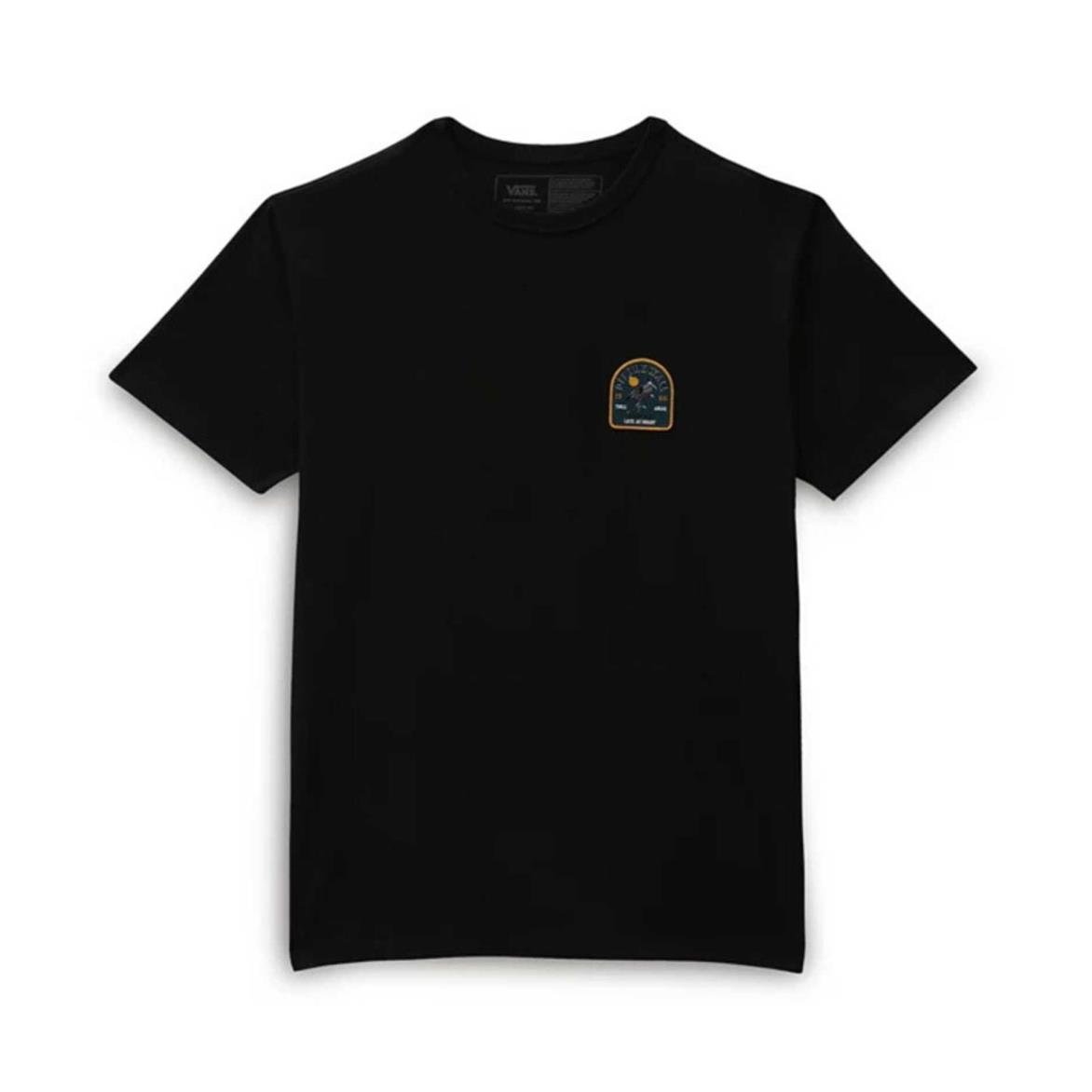 Vans Off The Wall Front Patch Ss Tee Siyah T-shirt