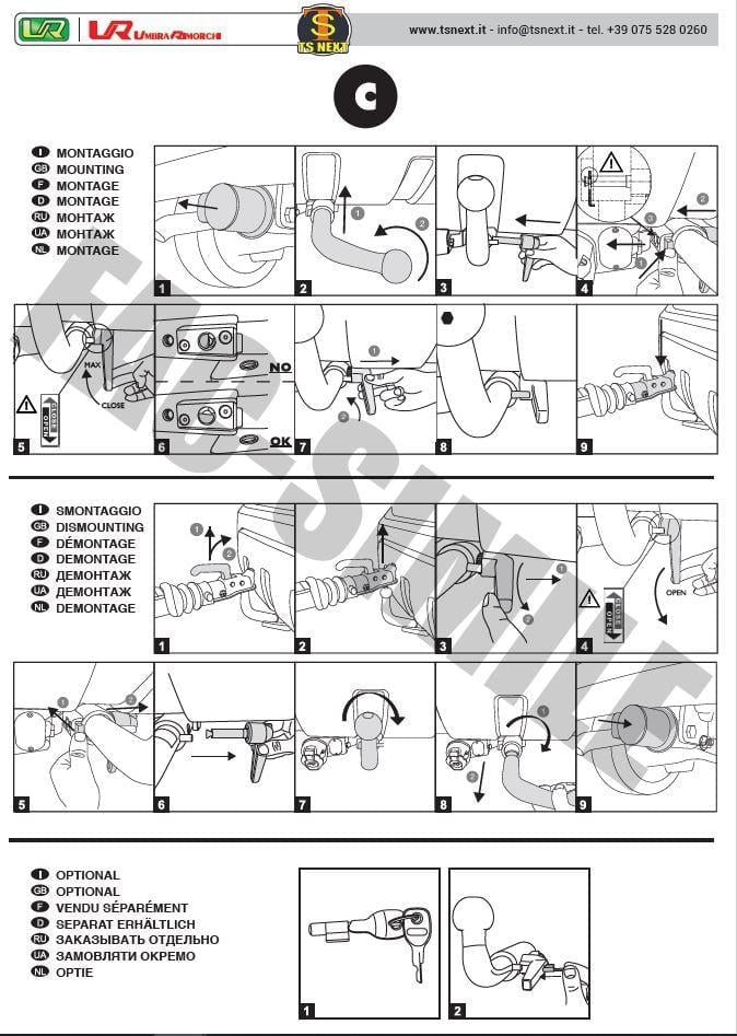 Dacia Duster Çeki Demiri , Kuğu Boynu - Sabit (04.2010-04.2024)