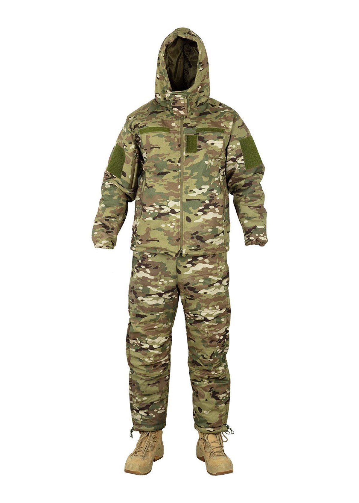 Multicam Kışlık Kamuflaj Takım Askılı
