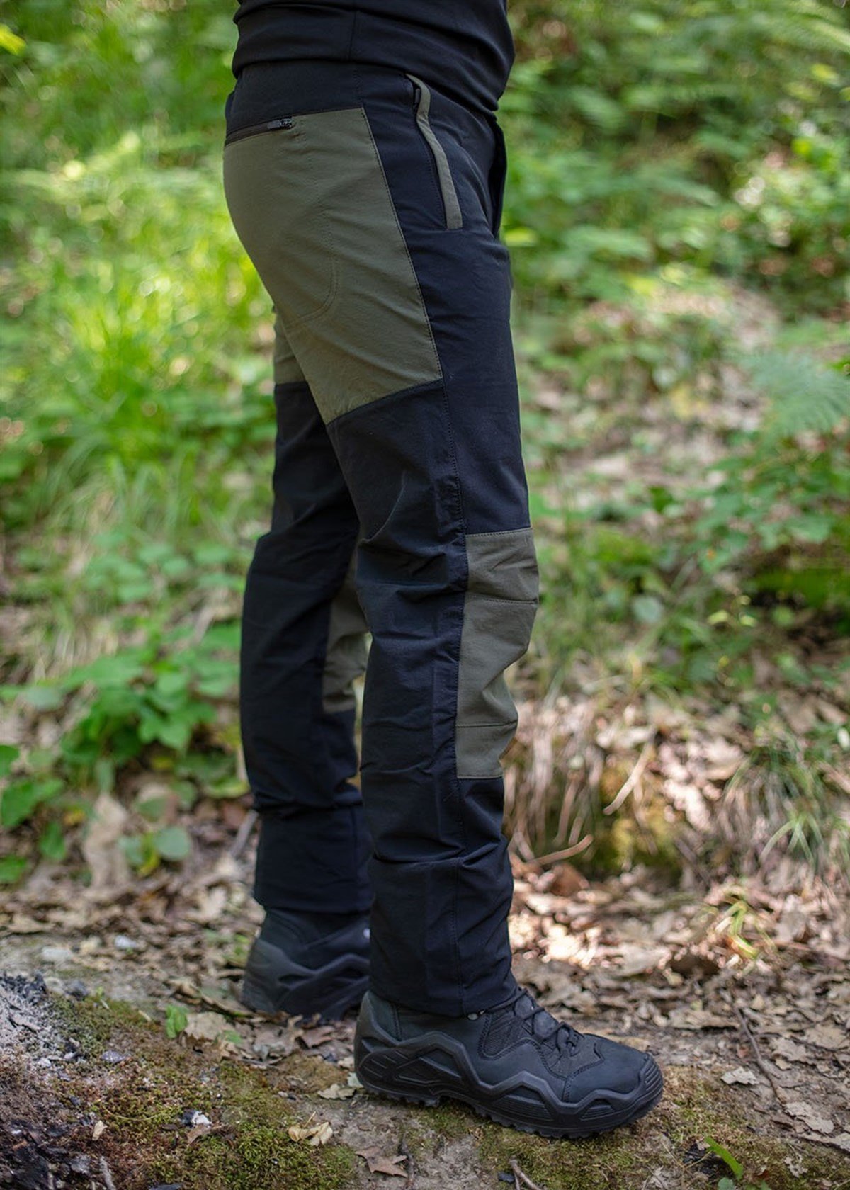 Safari Taktik Outdoor Siyah Kargo Pantolon