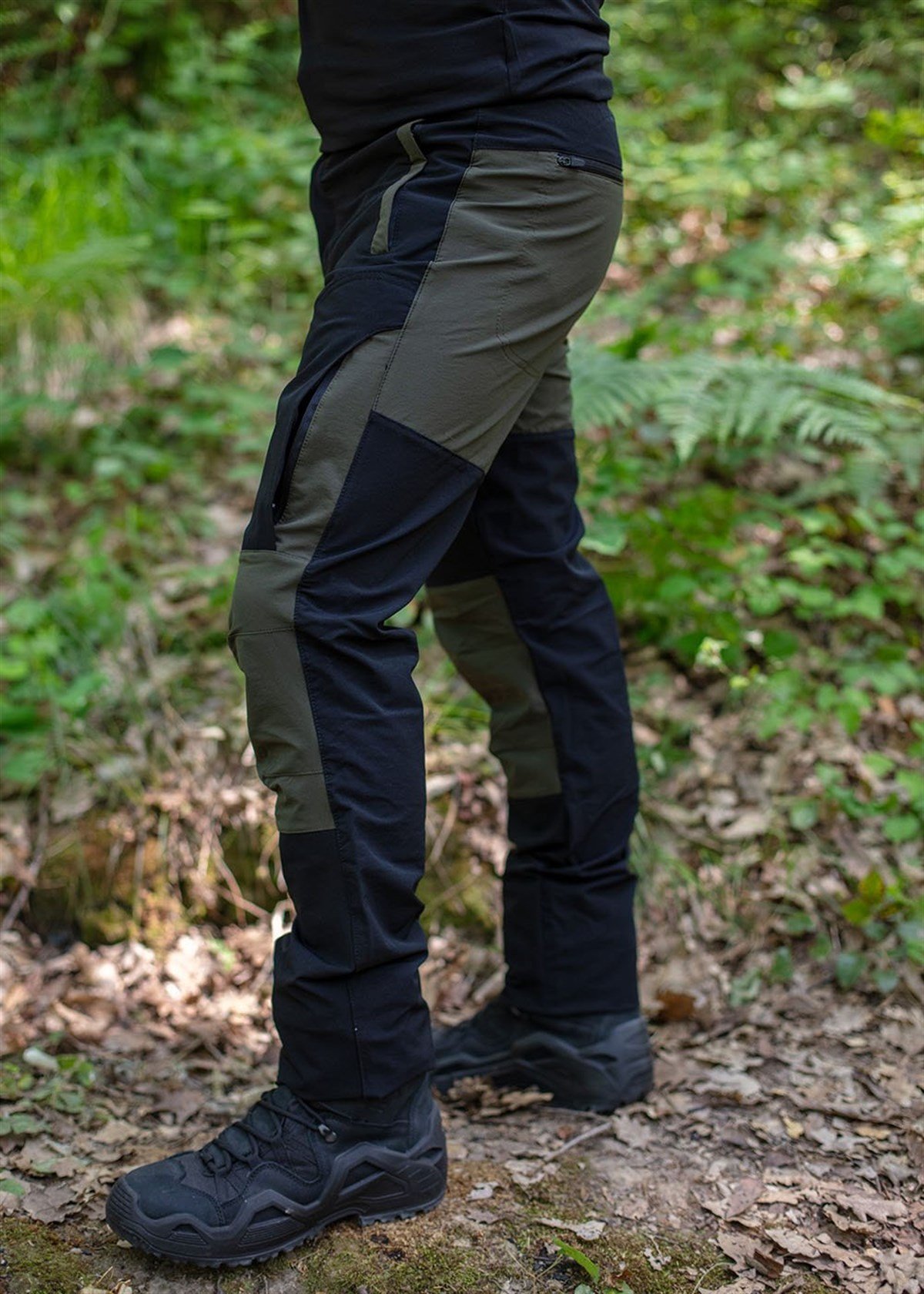 Safari Taktik Outdoor Siyah Kargo Pantolon