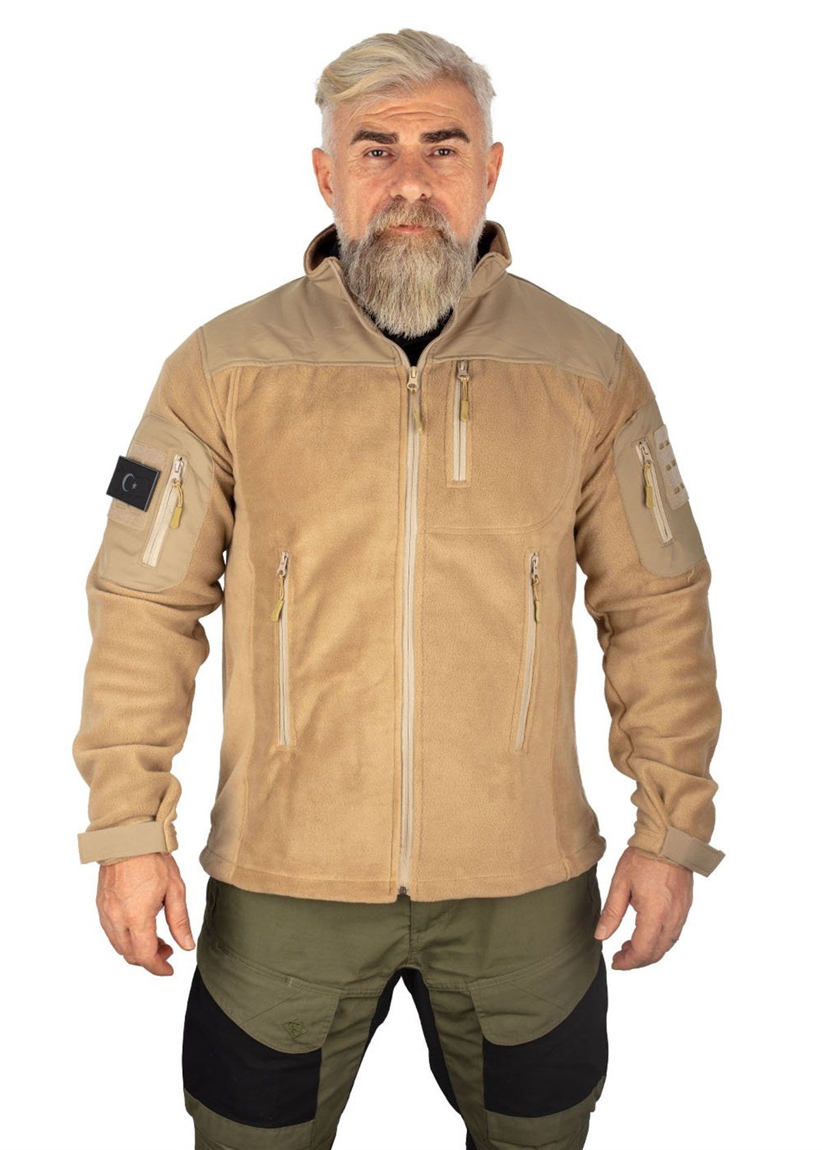 Taktikal Çöl Rengi Polar Mont EDK