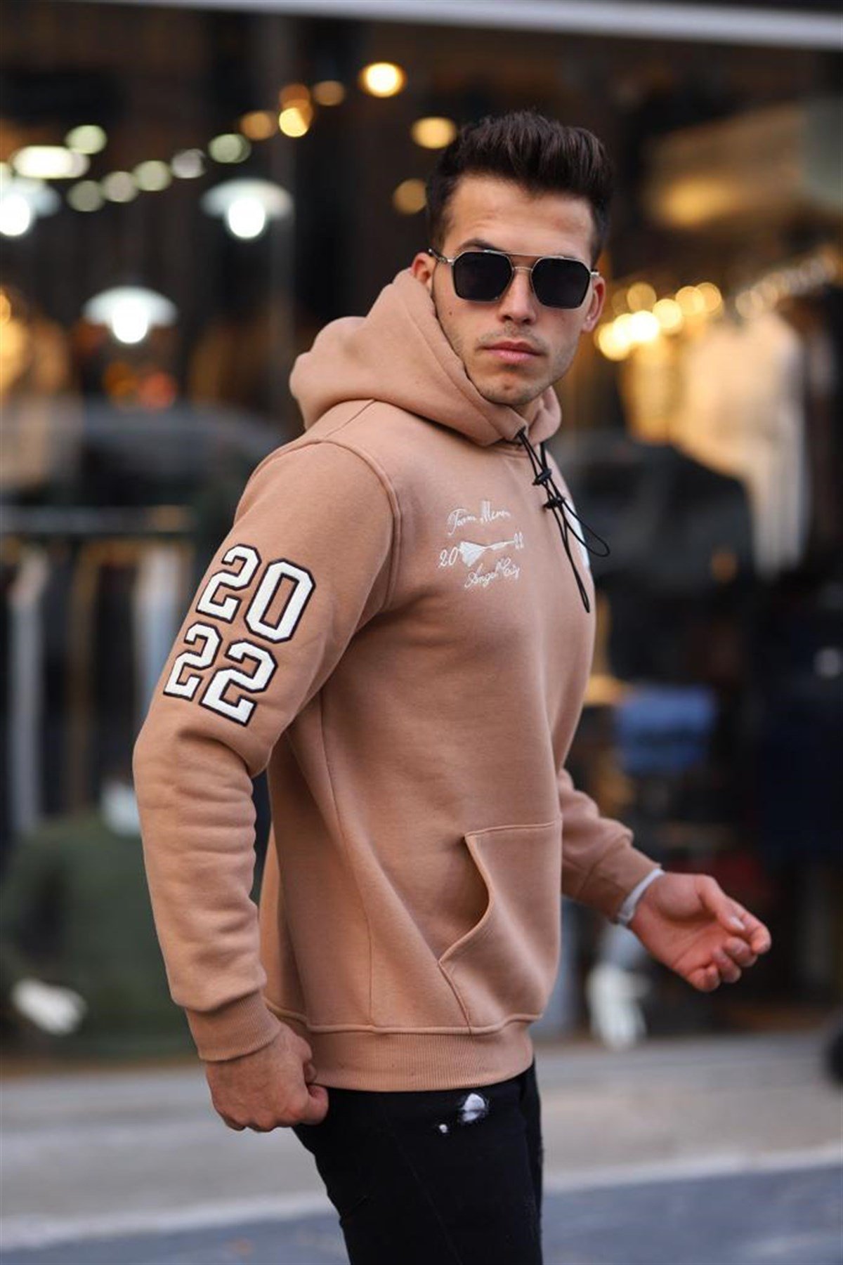 Miron Erkek Kapşonlu Sweatshirt Regular Fit 