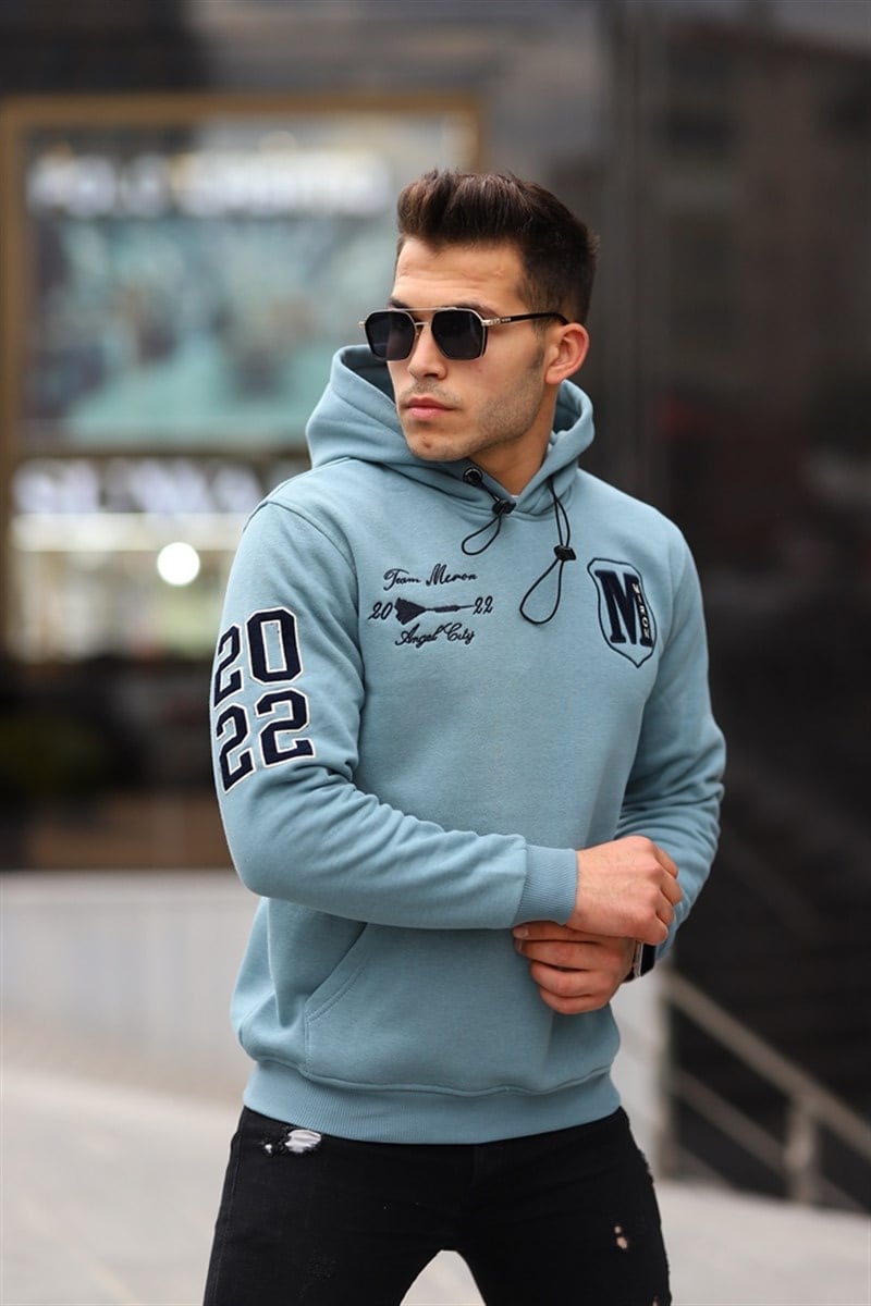 Miron Erkek Kapşonlu Sweatshirt Regular Fit 