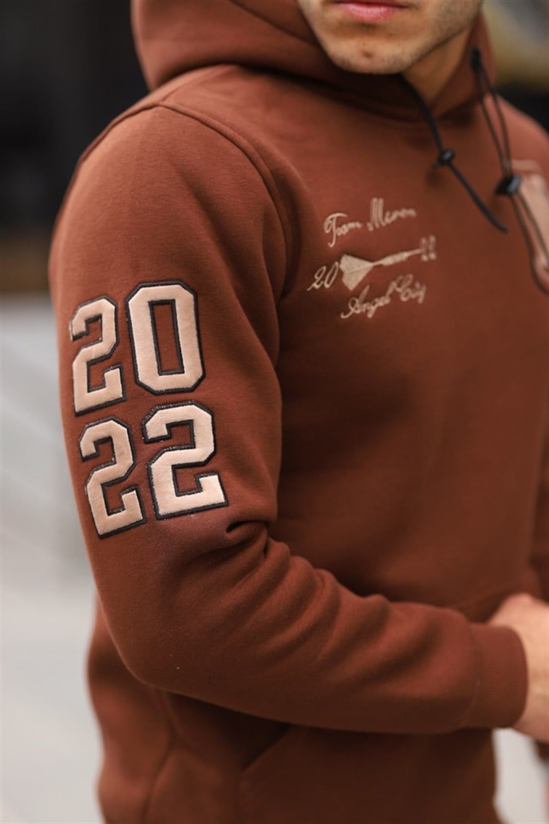 Miron Erkek Kapşonlu Sweatshirt Regular Fit 