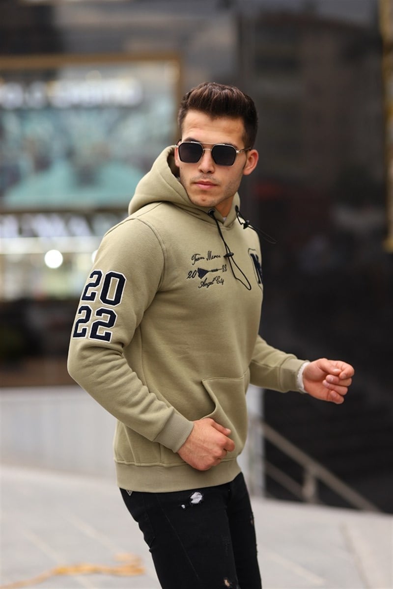 Miron Erkek Kapşonlu Sweatshirt Regular Fit 