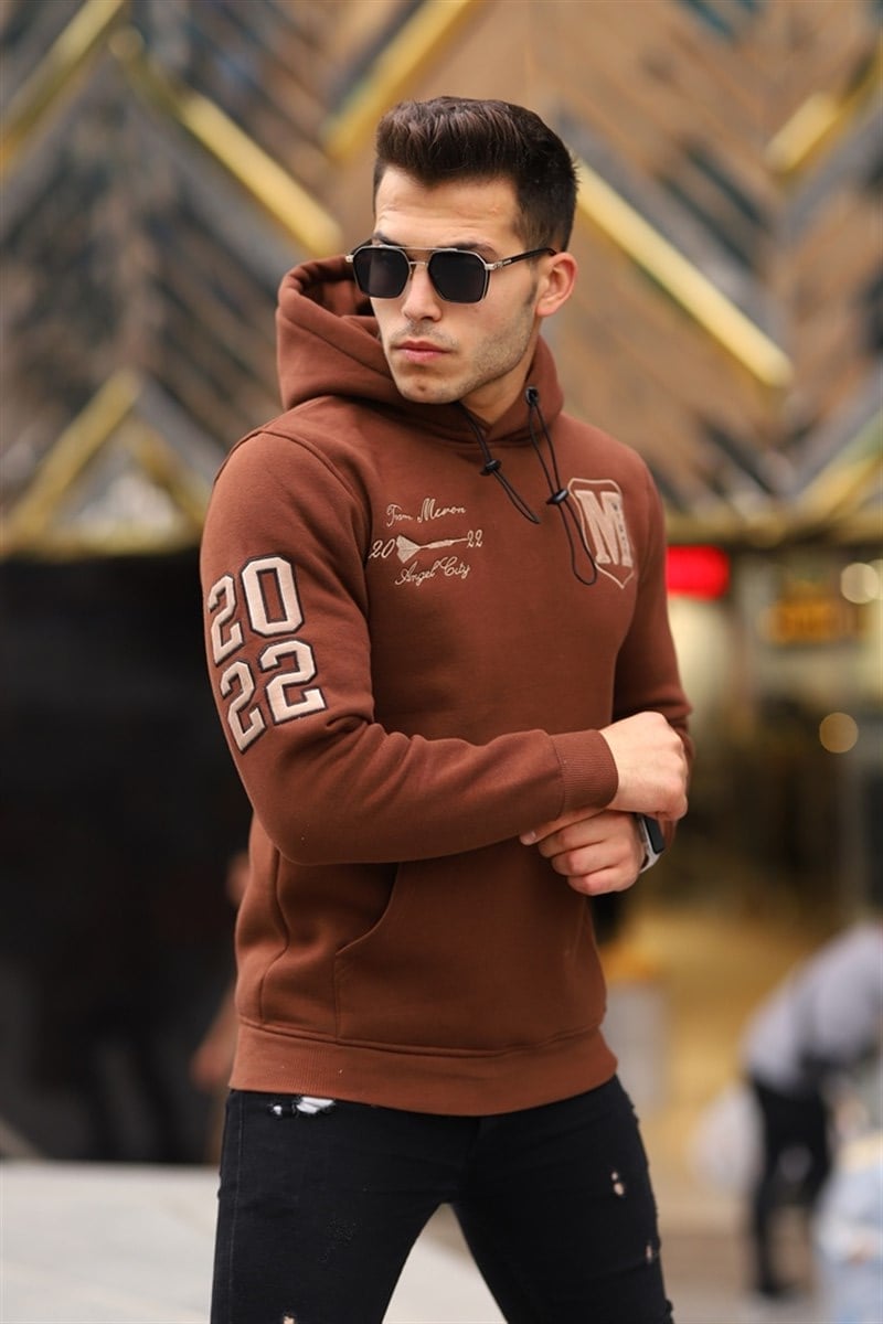 Miron Erkek Kapşonlu Sweatshirt Regular Fit 