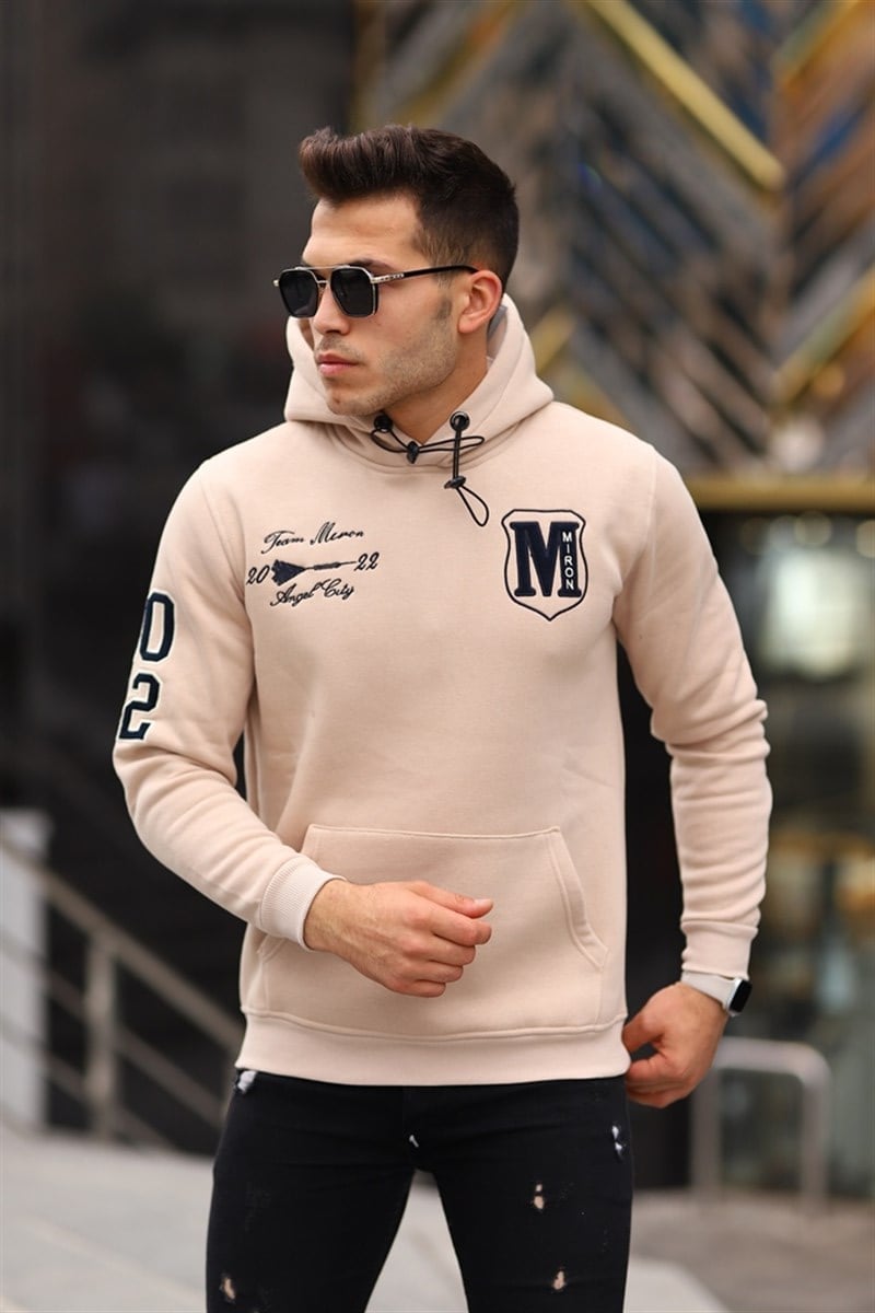 Miron Erkek Kapşonlu Sweatshirt Regular Fit 