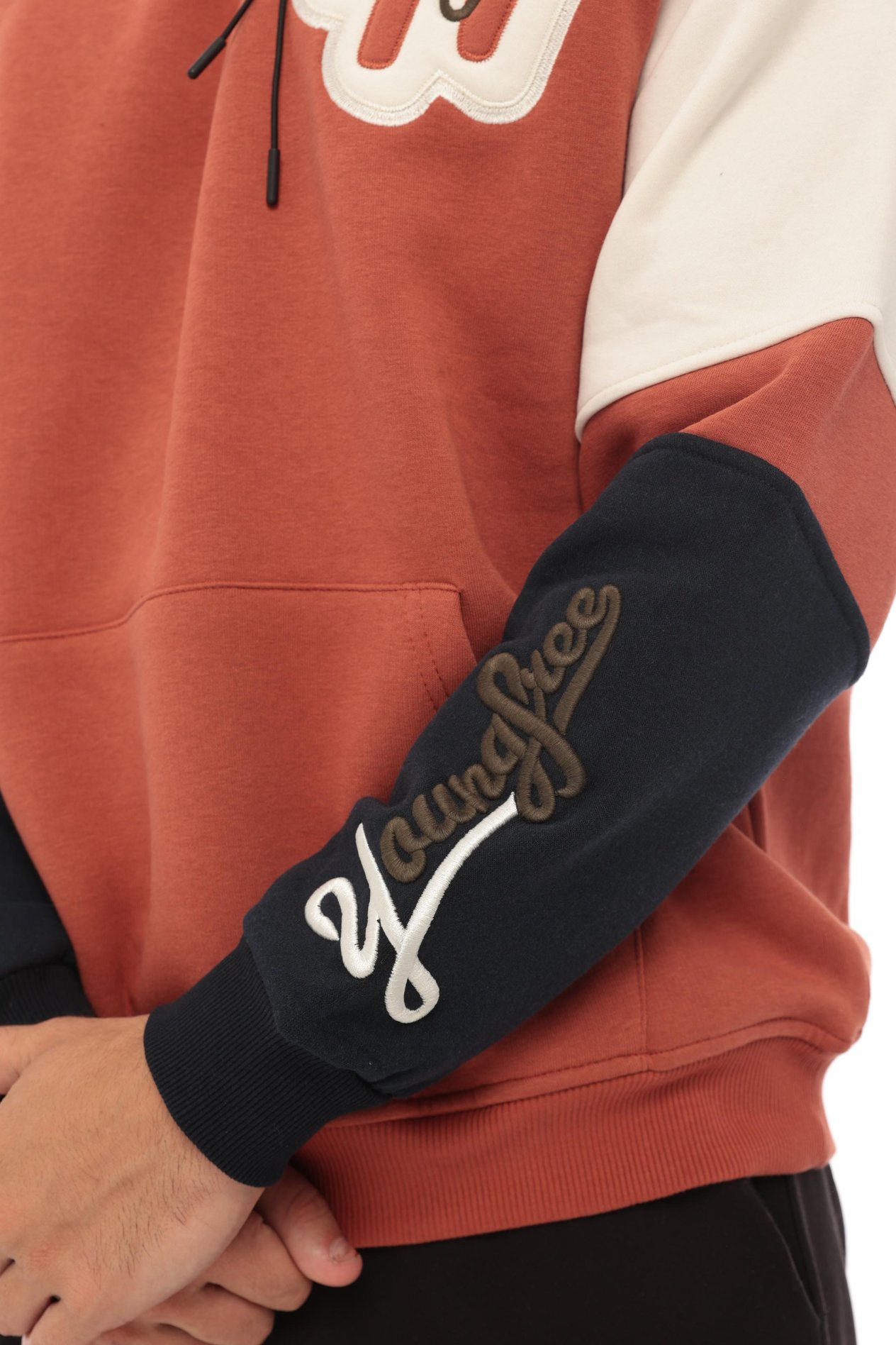 Miron High Nakışlı Oversize Sweatshirt - Somon- 2315