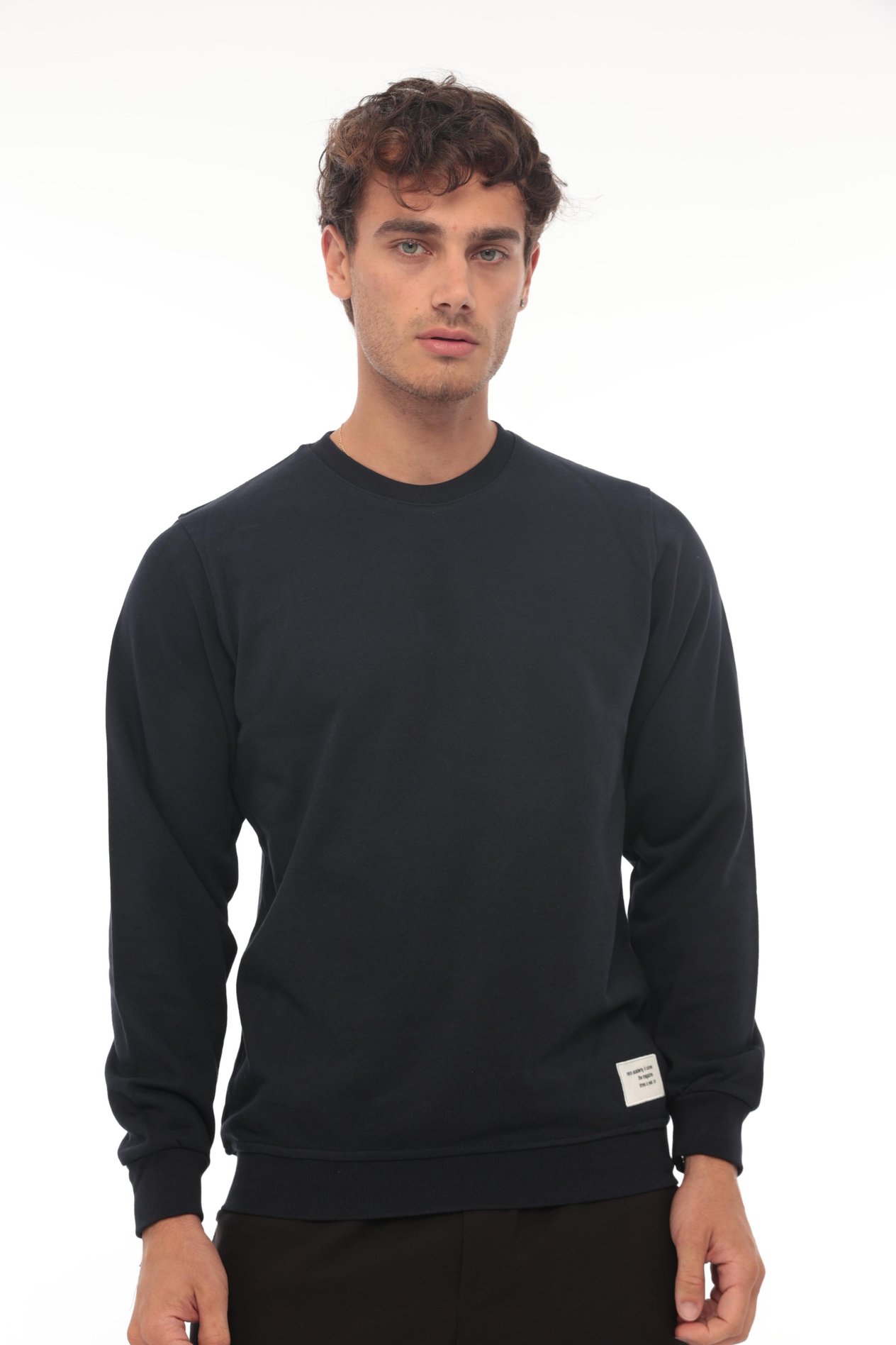 Miron Sıfıryaka Sweatshirt Regular Fit-Lacivert