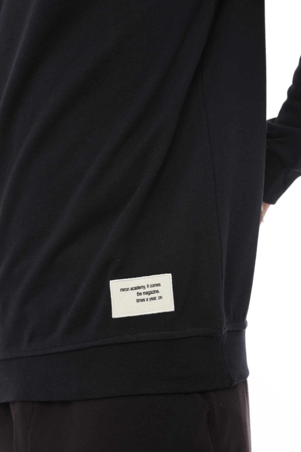 Miron Sıfıryaka Sweatshirt Regular Fit-Lacivert