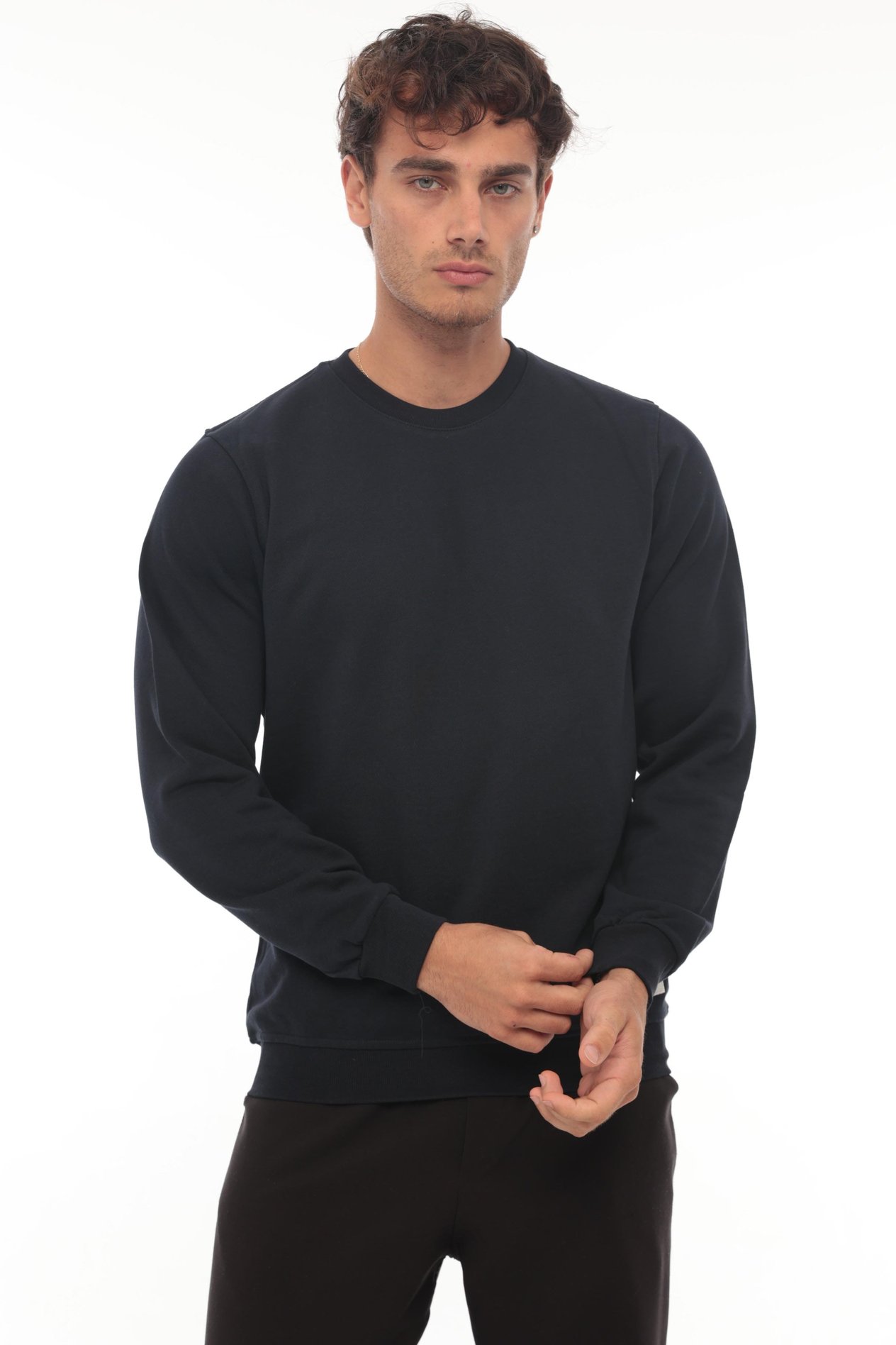 Miron Sıfıryaka Sweatshirt Regular Fit-Lacivert