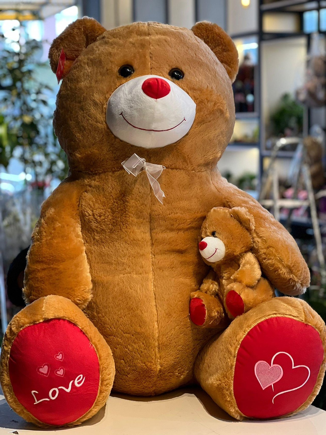 Büyük Kahverengi Peluş Ayıcık 100 Cm