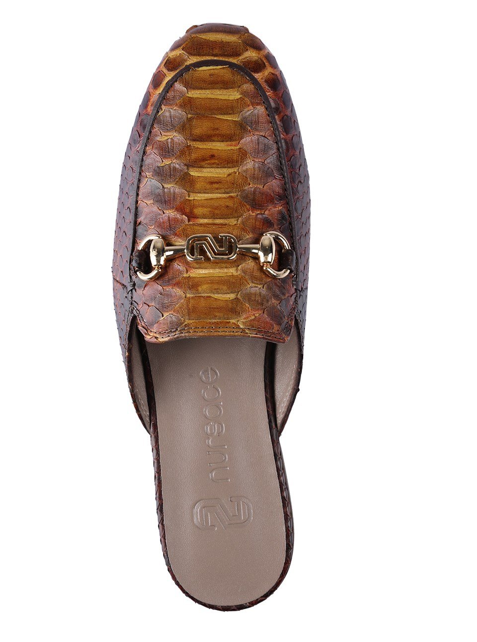 NURSACE KADIN Loafer A55401 PITON Kahve