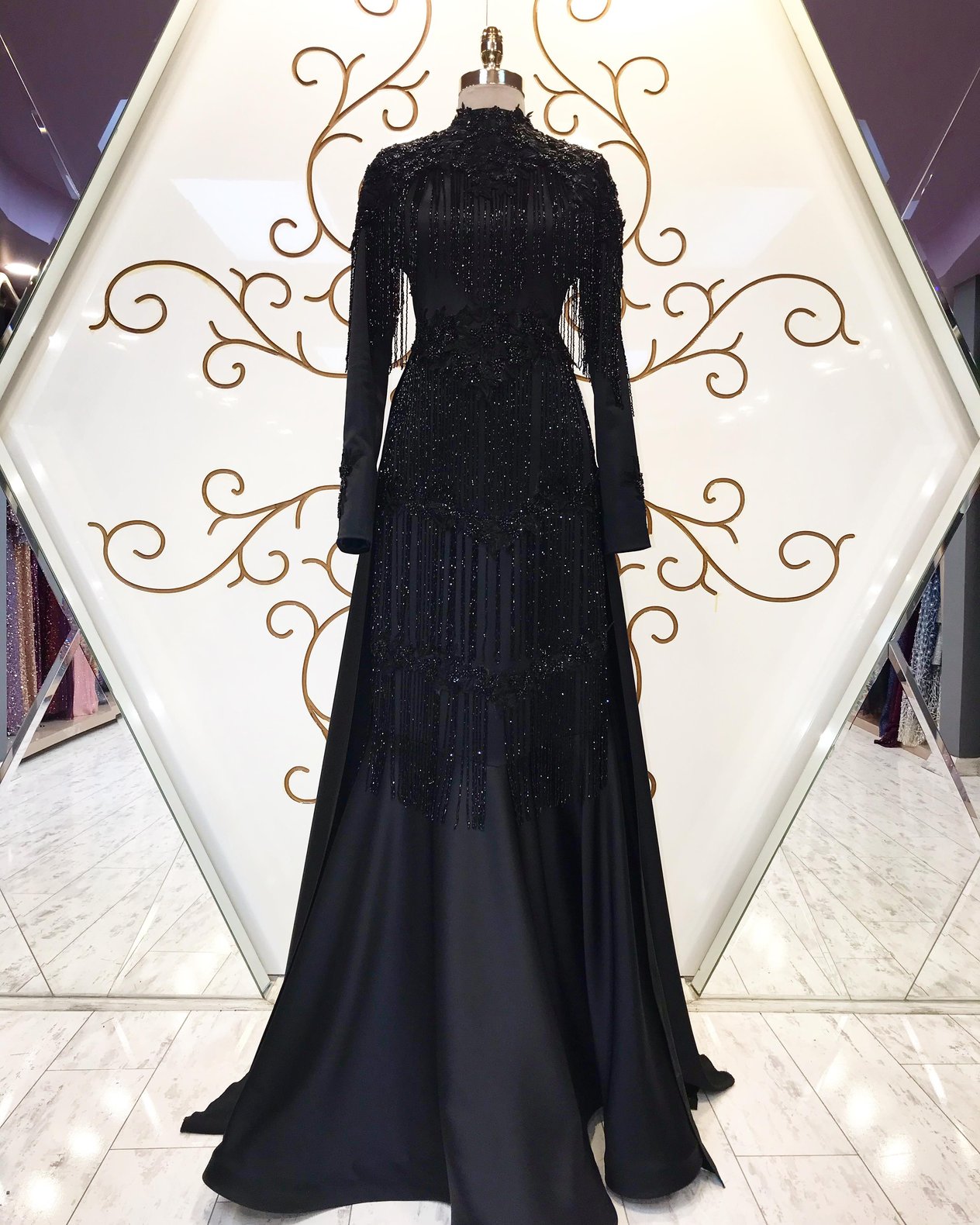 Elegance Abiye Siyah 