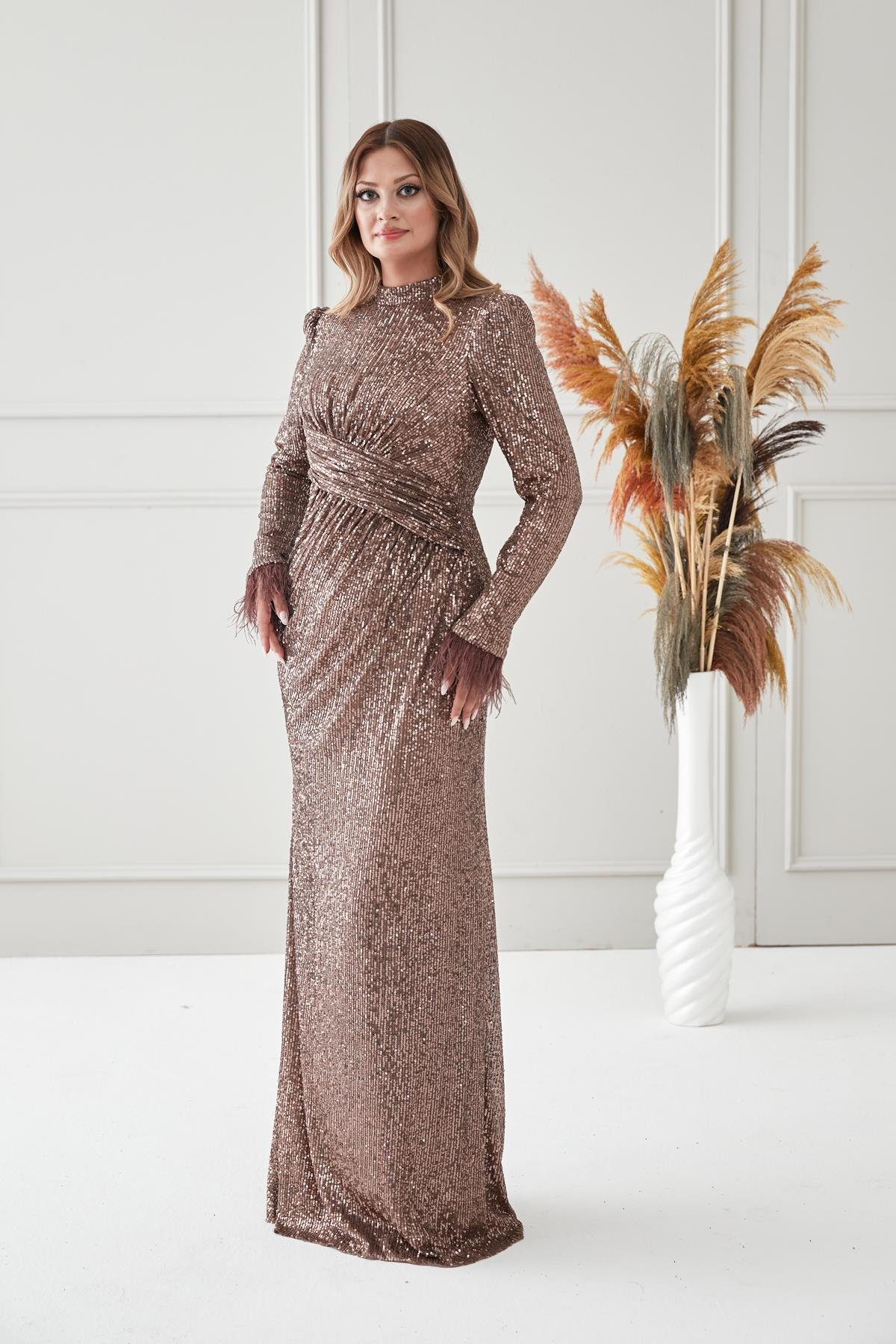 Milena Abiye Kahverengi
