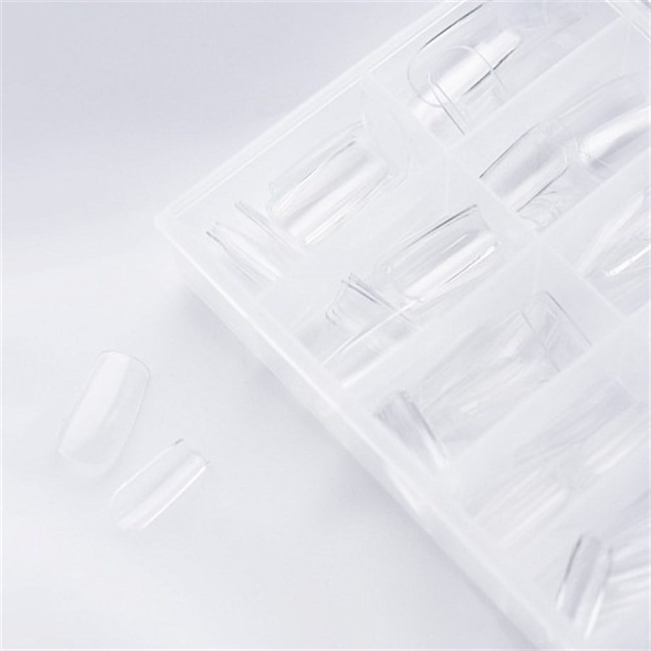 GEL Tips, Şeffaf (Küt), kutuda 240 adet