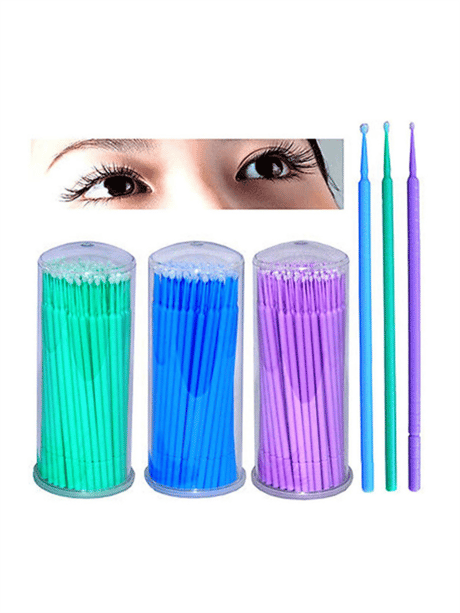 Mia ProfessionalKirpik & Kaş brush, fırçalarKirpik fırçalar 20 adet açık yeşil
